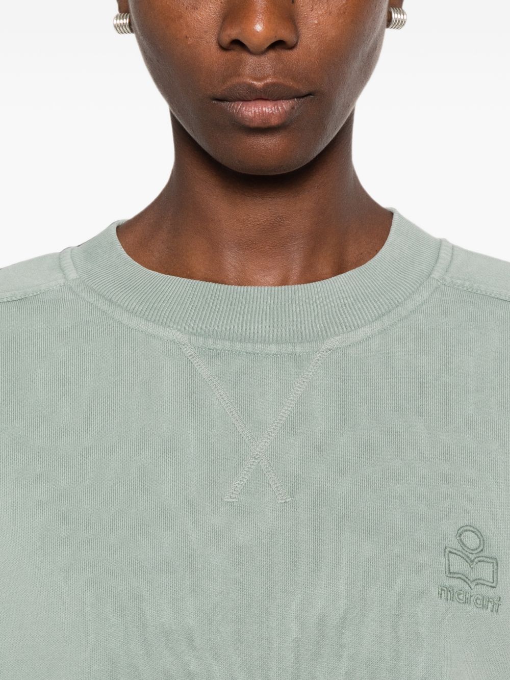 Marant Etoile Women Sunny Cotton Sweatshirt ISABEL MARANT ETOILE