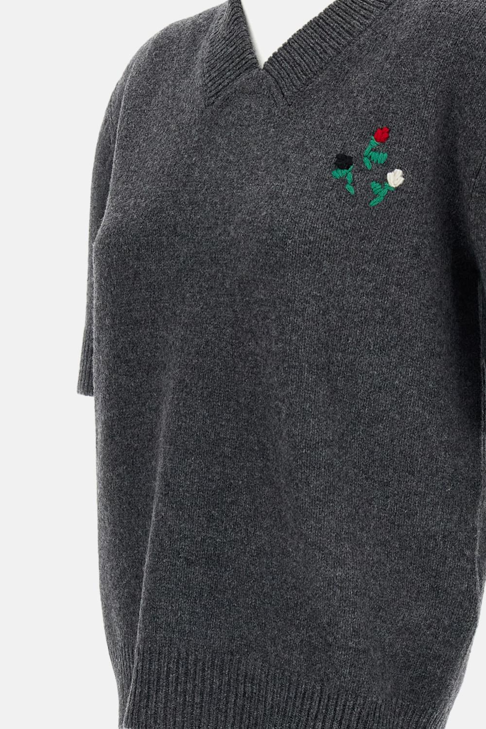 Marni Women V Neck Knit T-Shirt MARNI