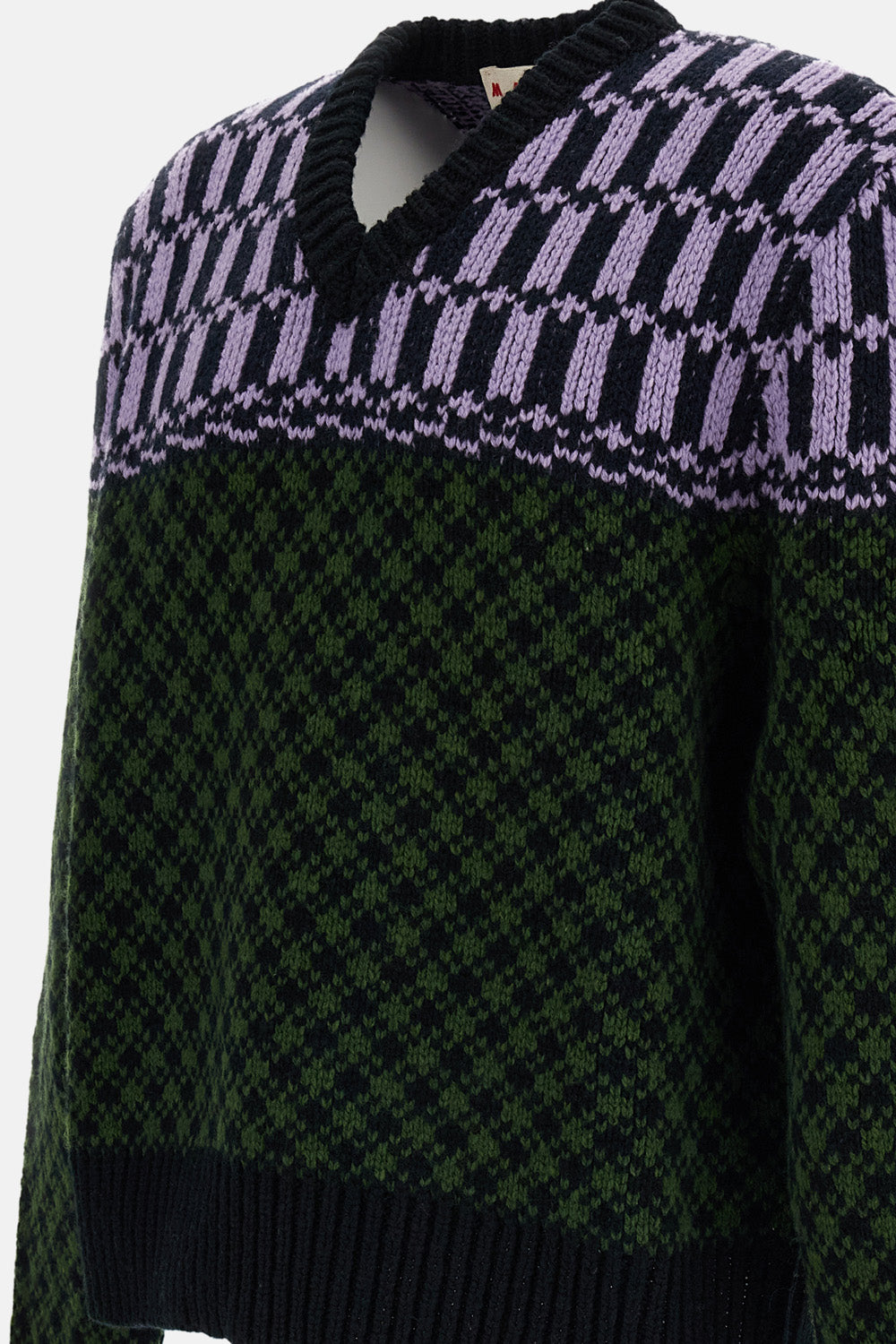 Marni Men Geometric Pattern Knitwear MARNI