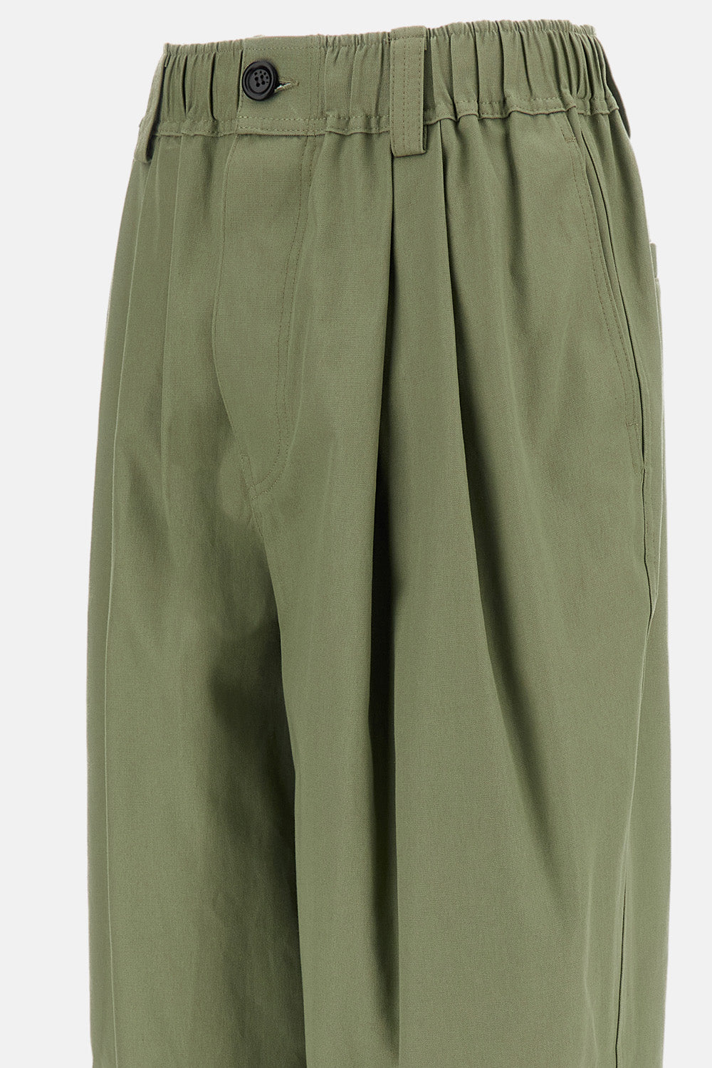 Marni Women Wide Lege Canvas Trousers MARNI