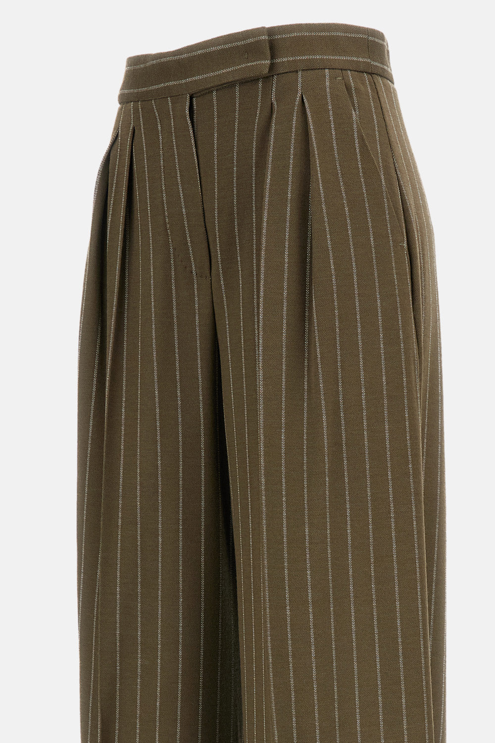Max Mara Women Pinstriped Trousers MAX MARA