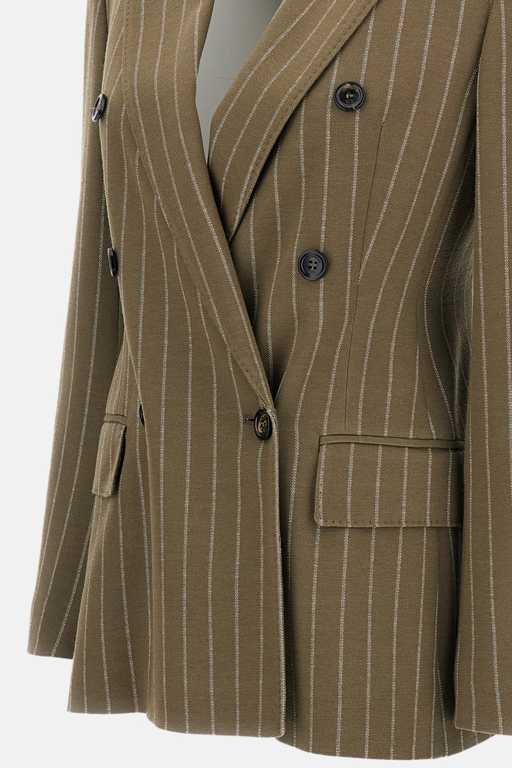 Max Mara Women Pinstripe Double-Breasted Blazer MAX MARA