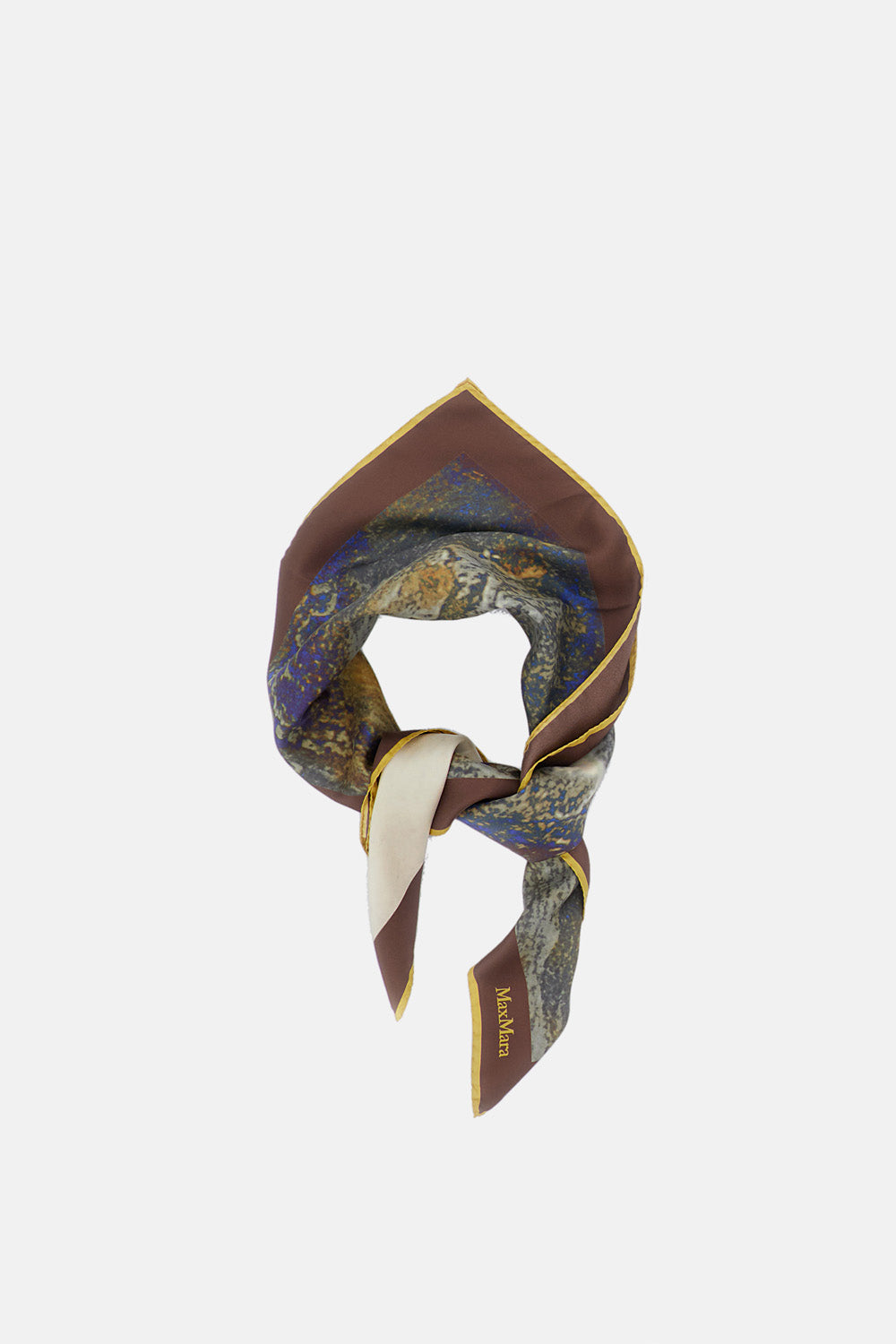 Max Mara Women Silk Twill Maxi Square Scarf MAX MARA