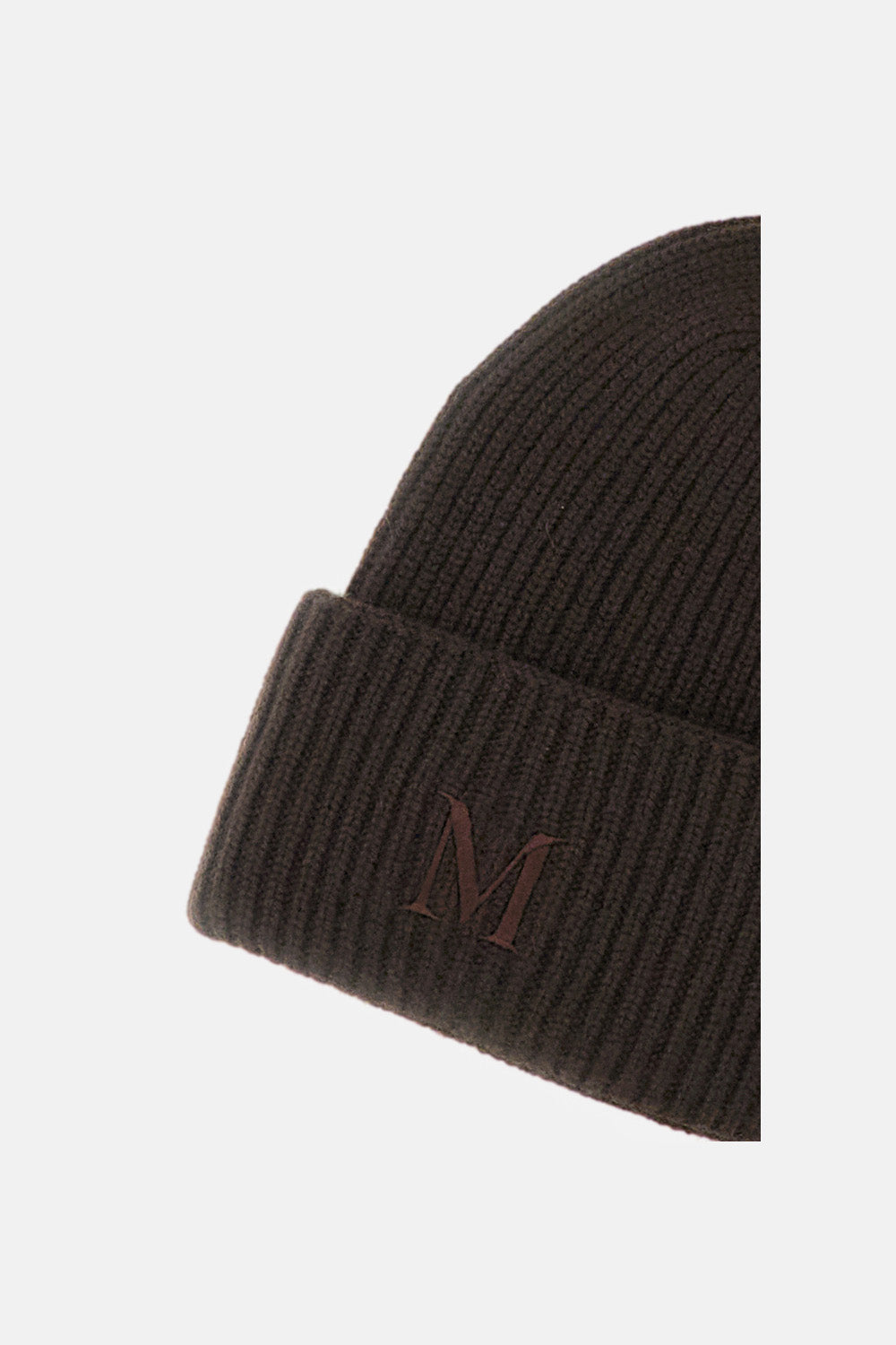Max Mara Women Cashmere Rib Knit Beanie MAX MARA