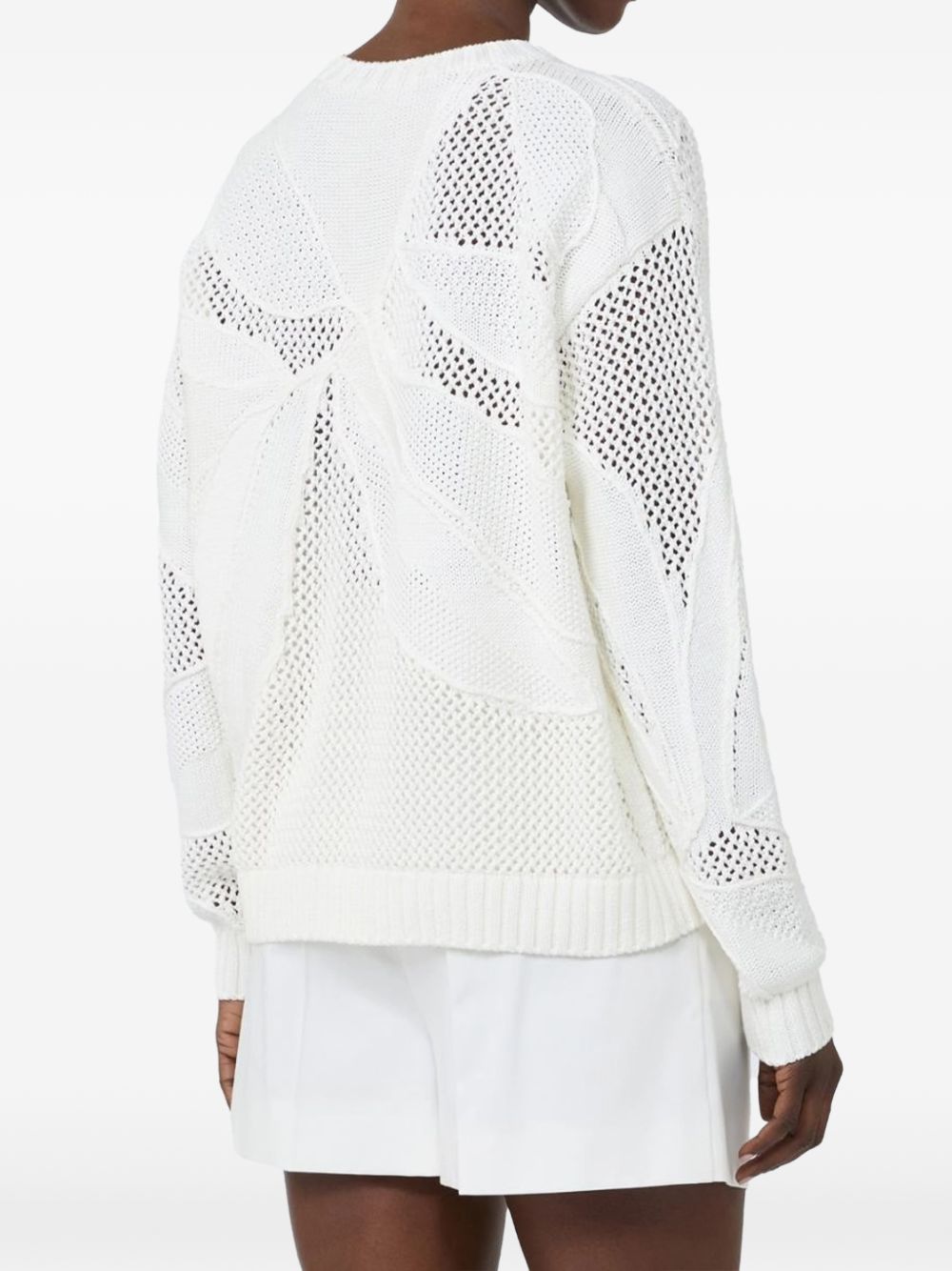 Max Mara Women Embroidered Cotton Sweater MAX MARA