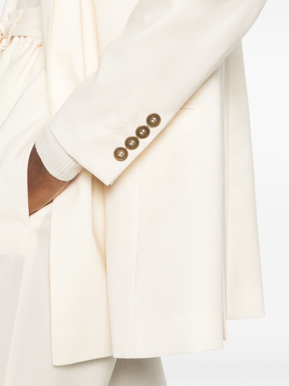 Max Mara Women Wool Double-Breasted Jacket MAX MARA