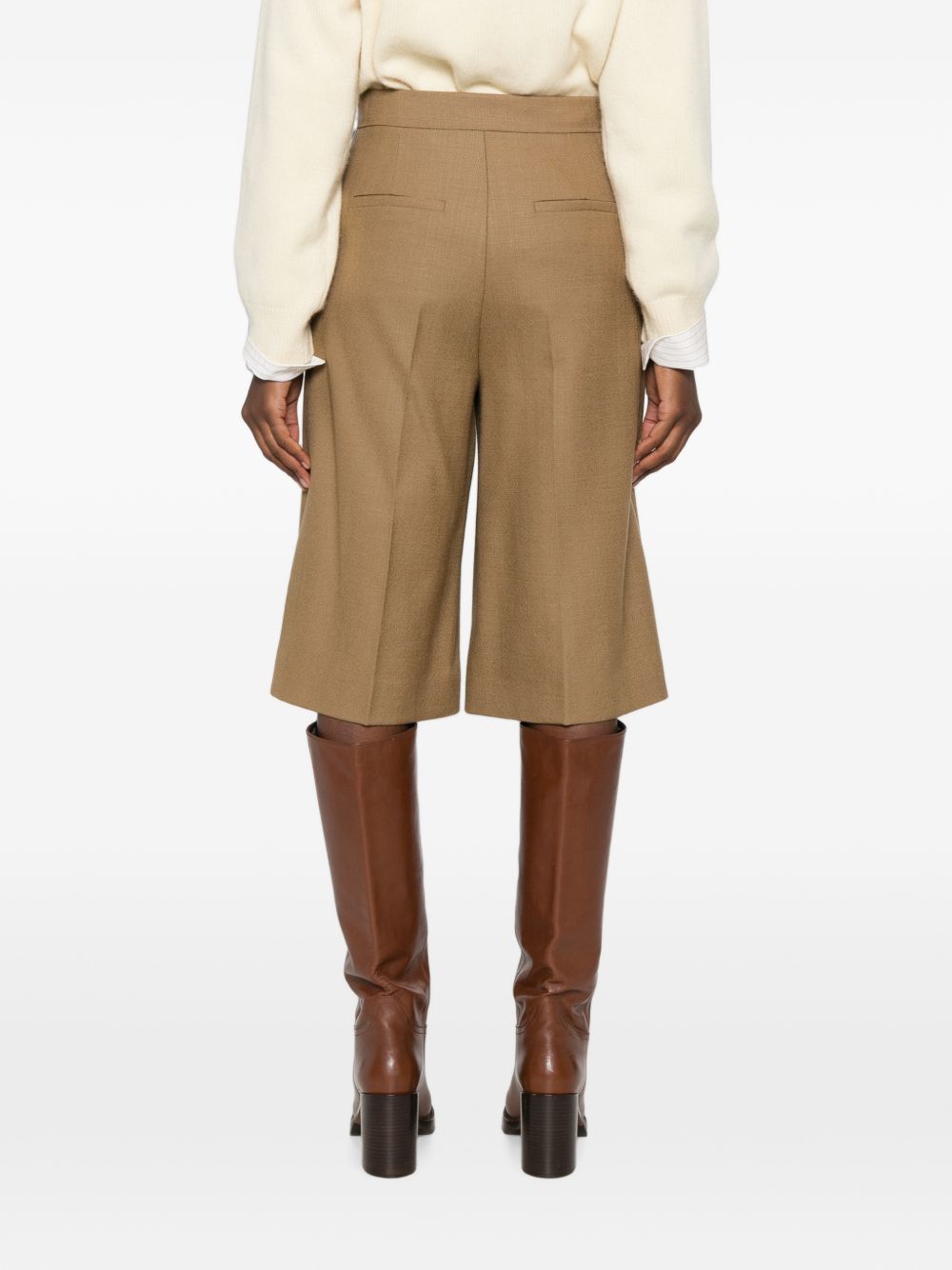 Max Mara Women Wool Bermuda Shorts