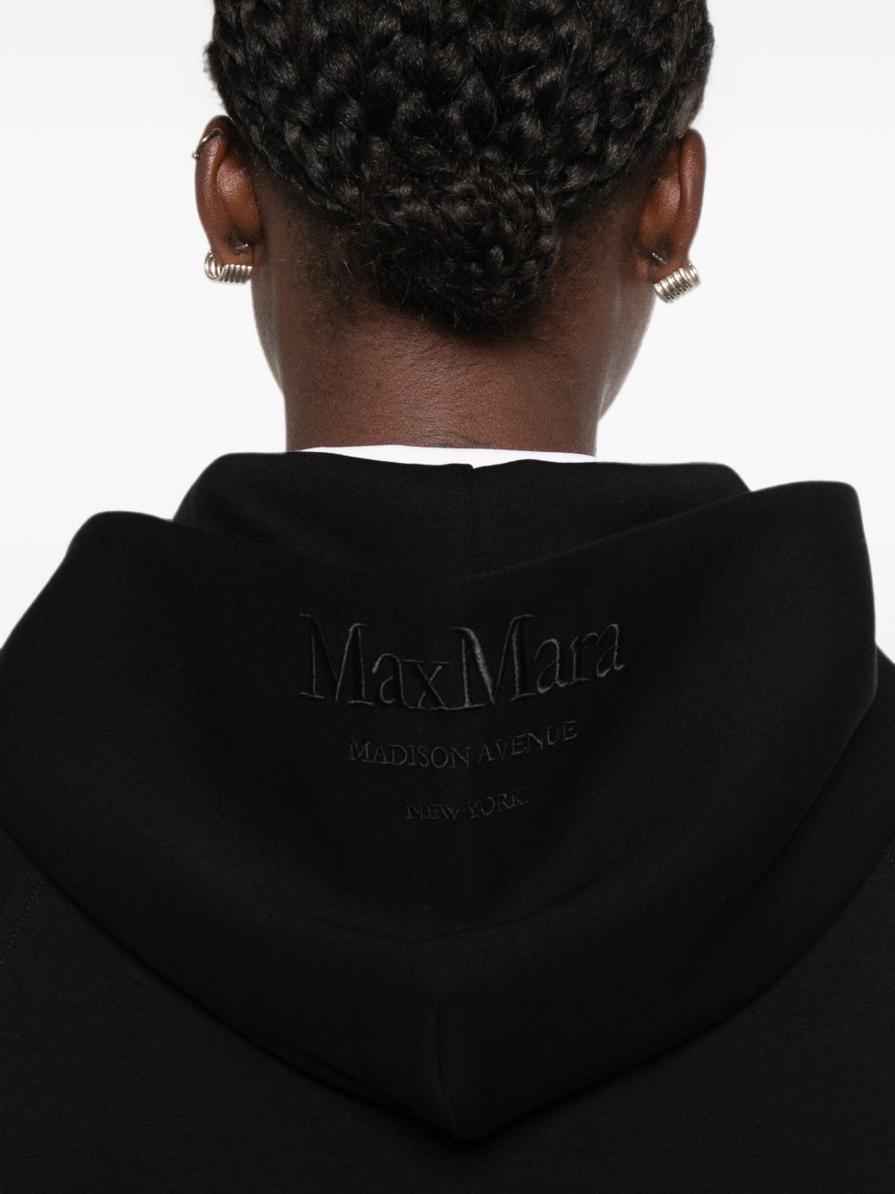 'S Max Mara Women Cotton Zipped Hoodie S MAX MARA