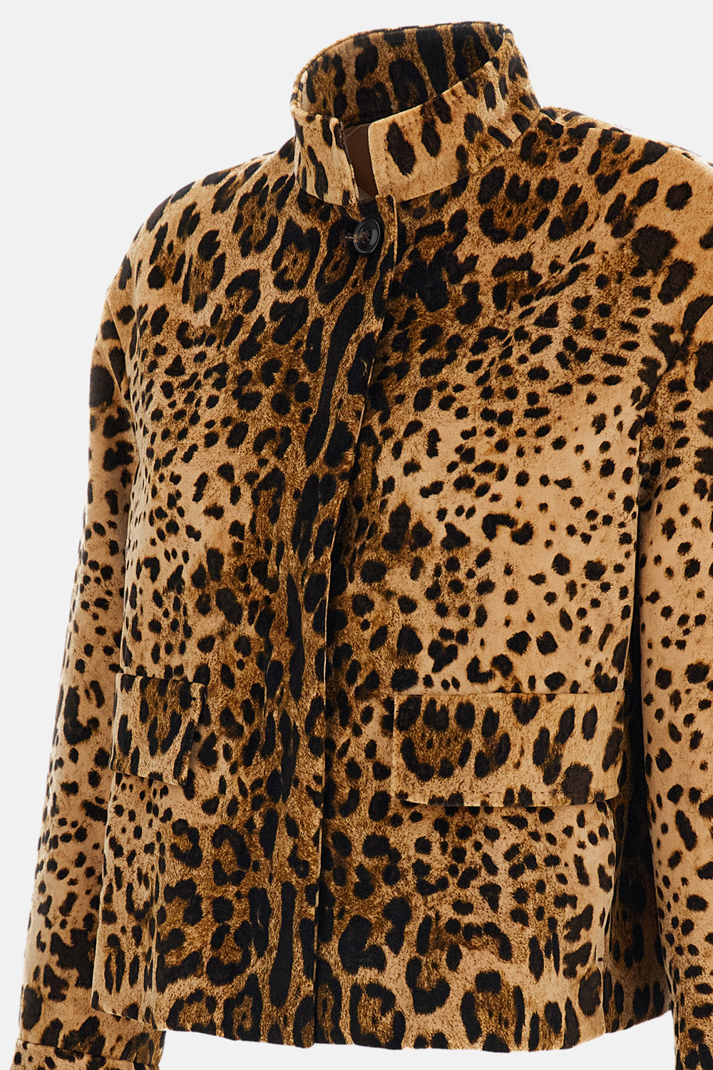 Max Mara Studio Women Printed Velvet Jacket MAX MARA STUDIO