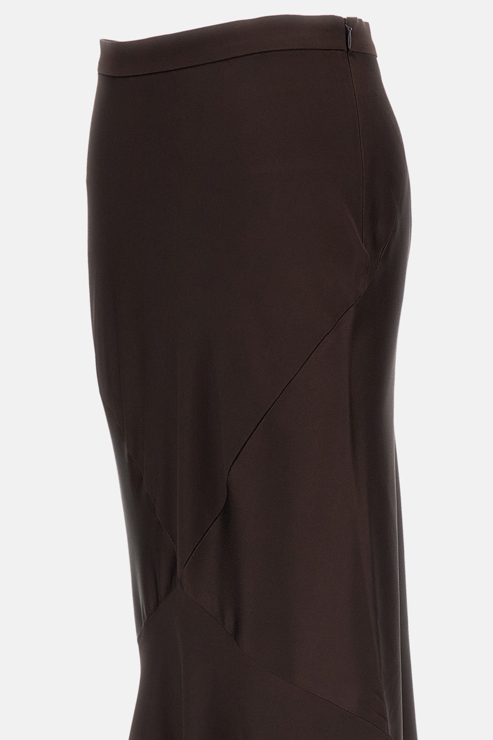 Max Mara Studio Women Envers Satin Long Skirt MAX MARA STUDIO