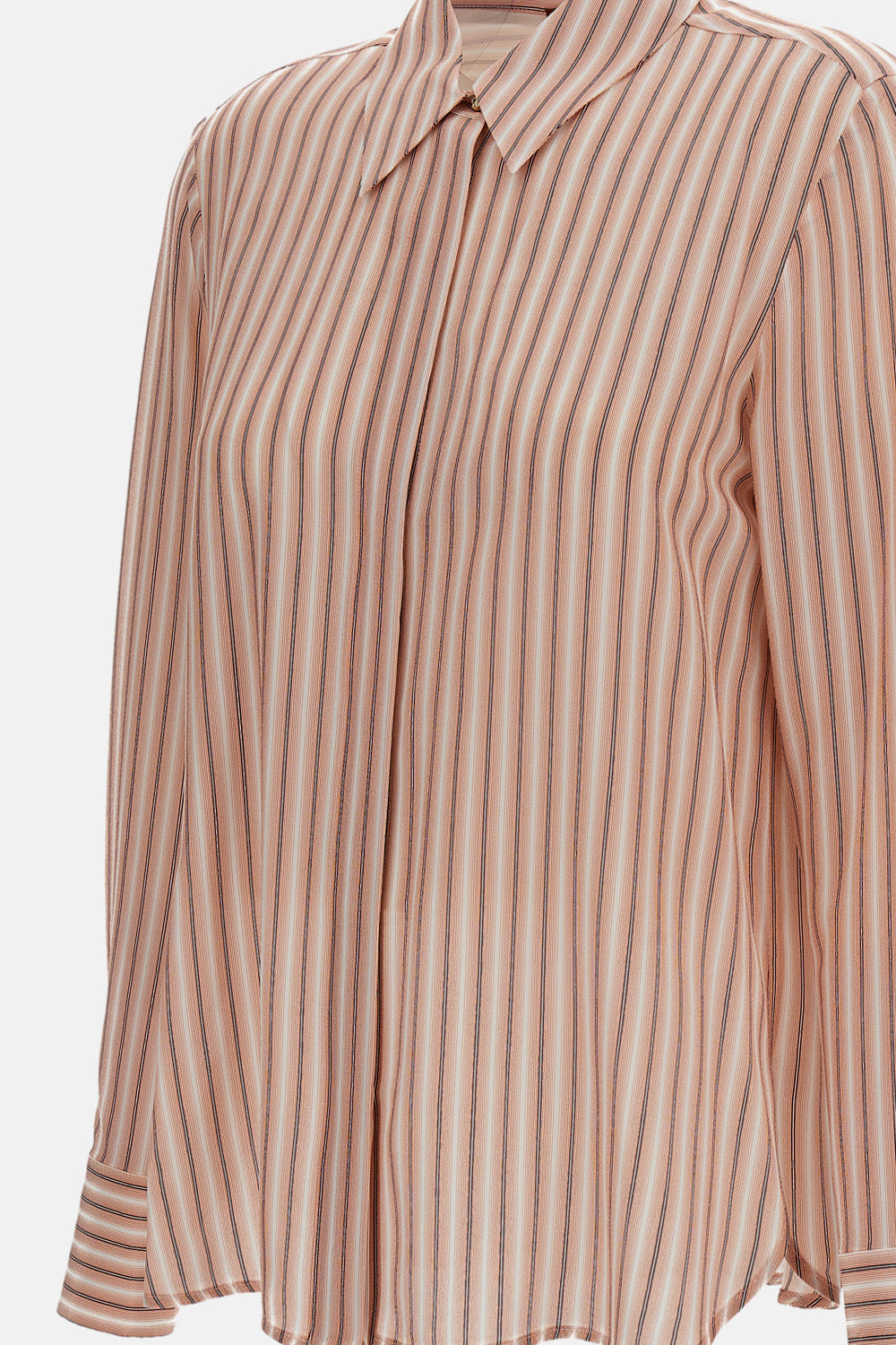 Max Mara Studio Women Striped Silk Shirt MAX MARA STUDIO