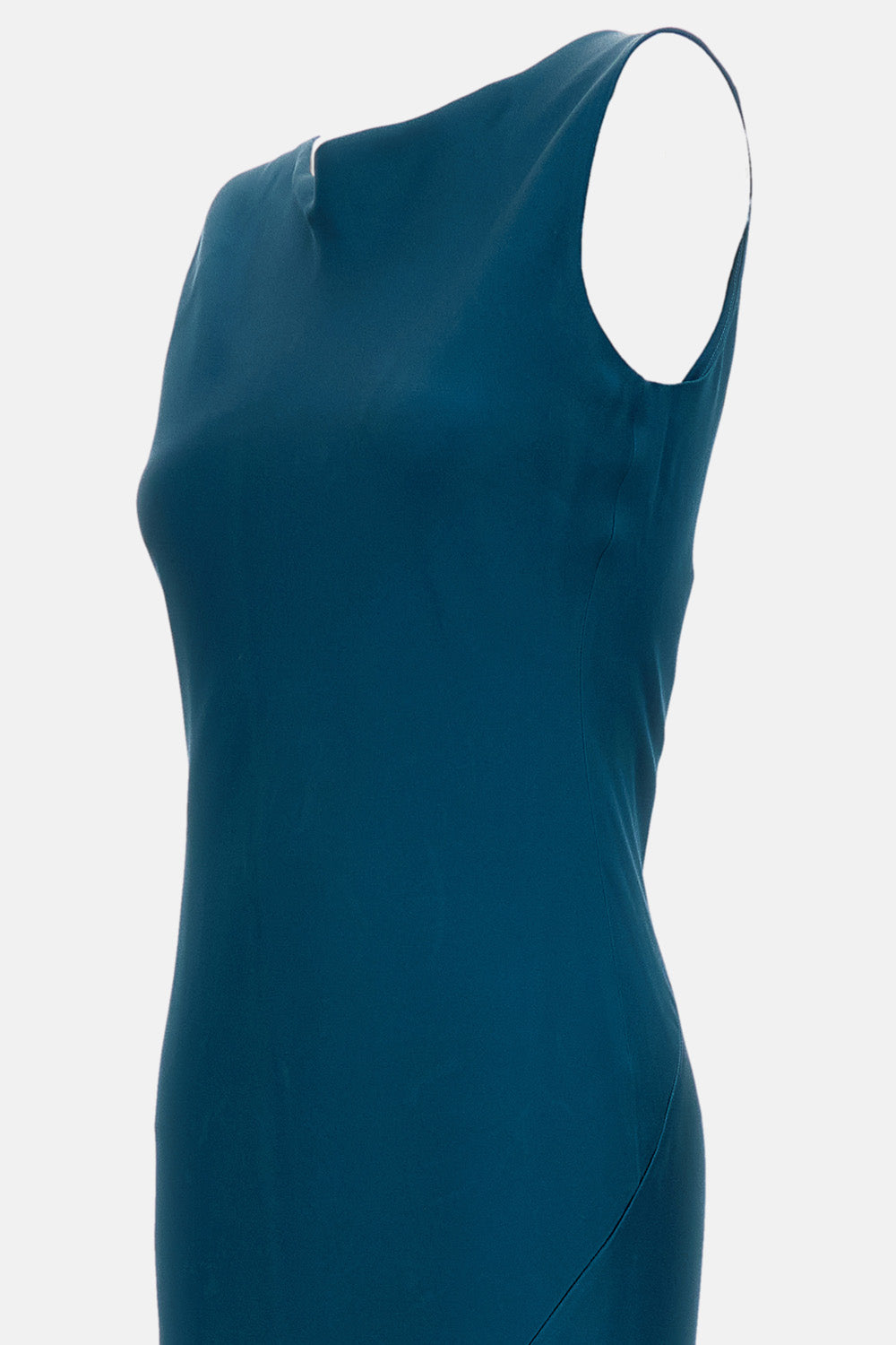 Max Mara Studio Women Envers Satin Long Dress MAX MARA STUDIO