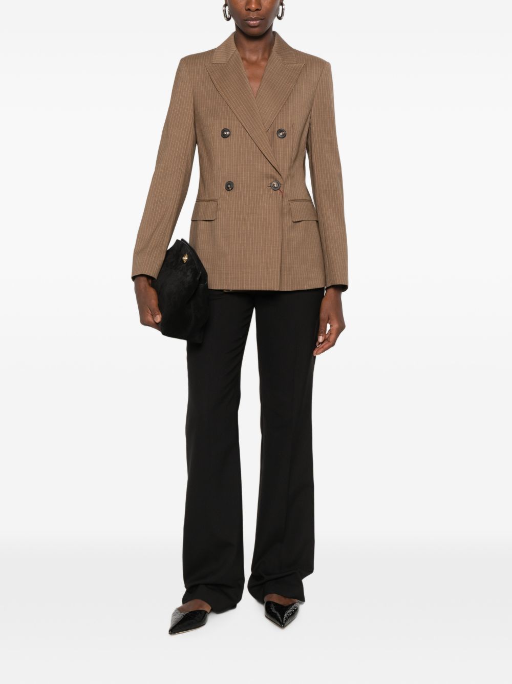 Max Mara Women Wool Double-Breasted Jacket MAX MARA