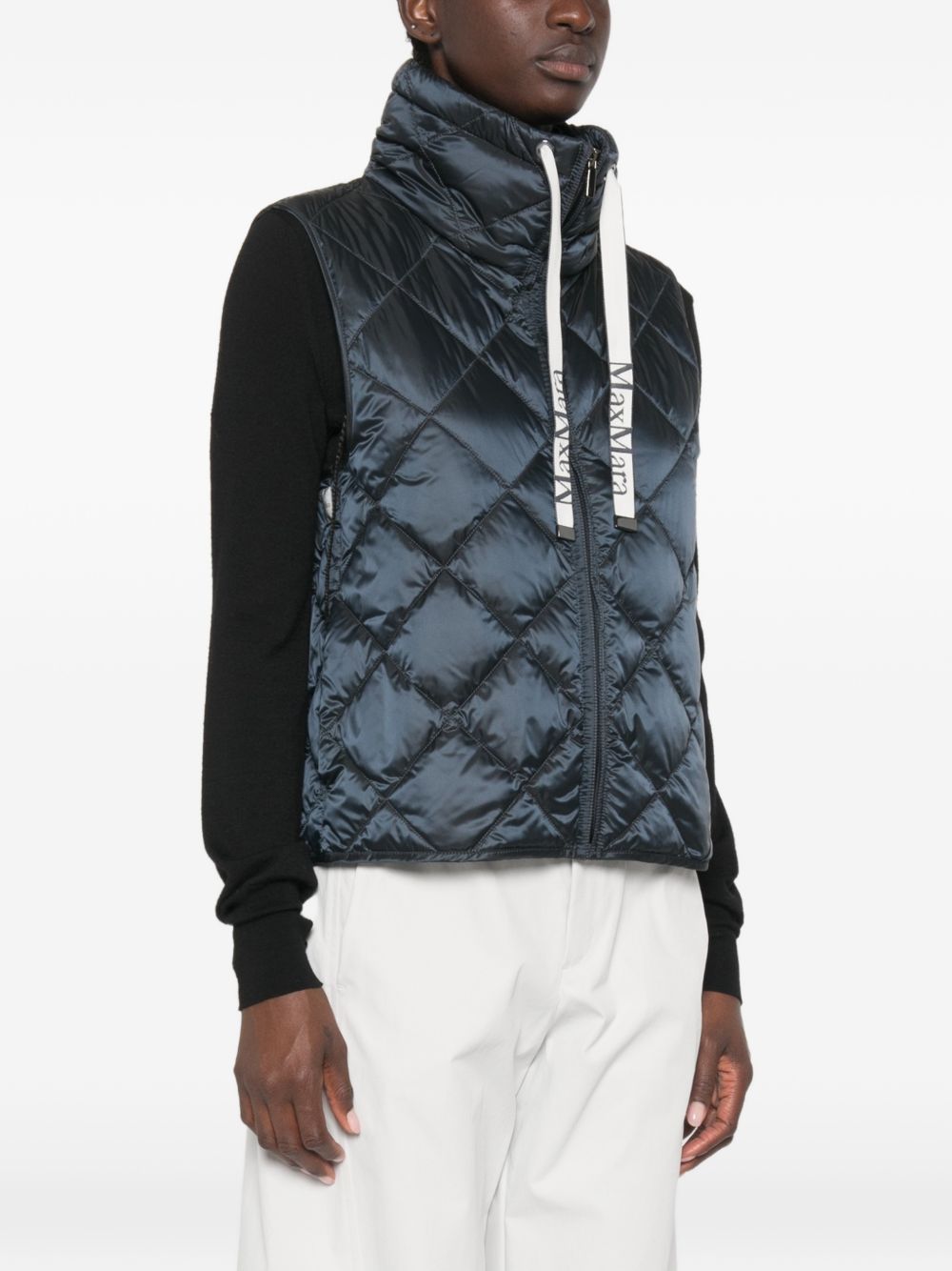 Max Mara The Cube Women Quilted Down Vest MAX MARA THE CUBE