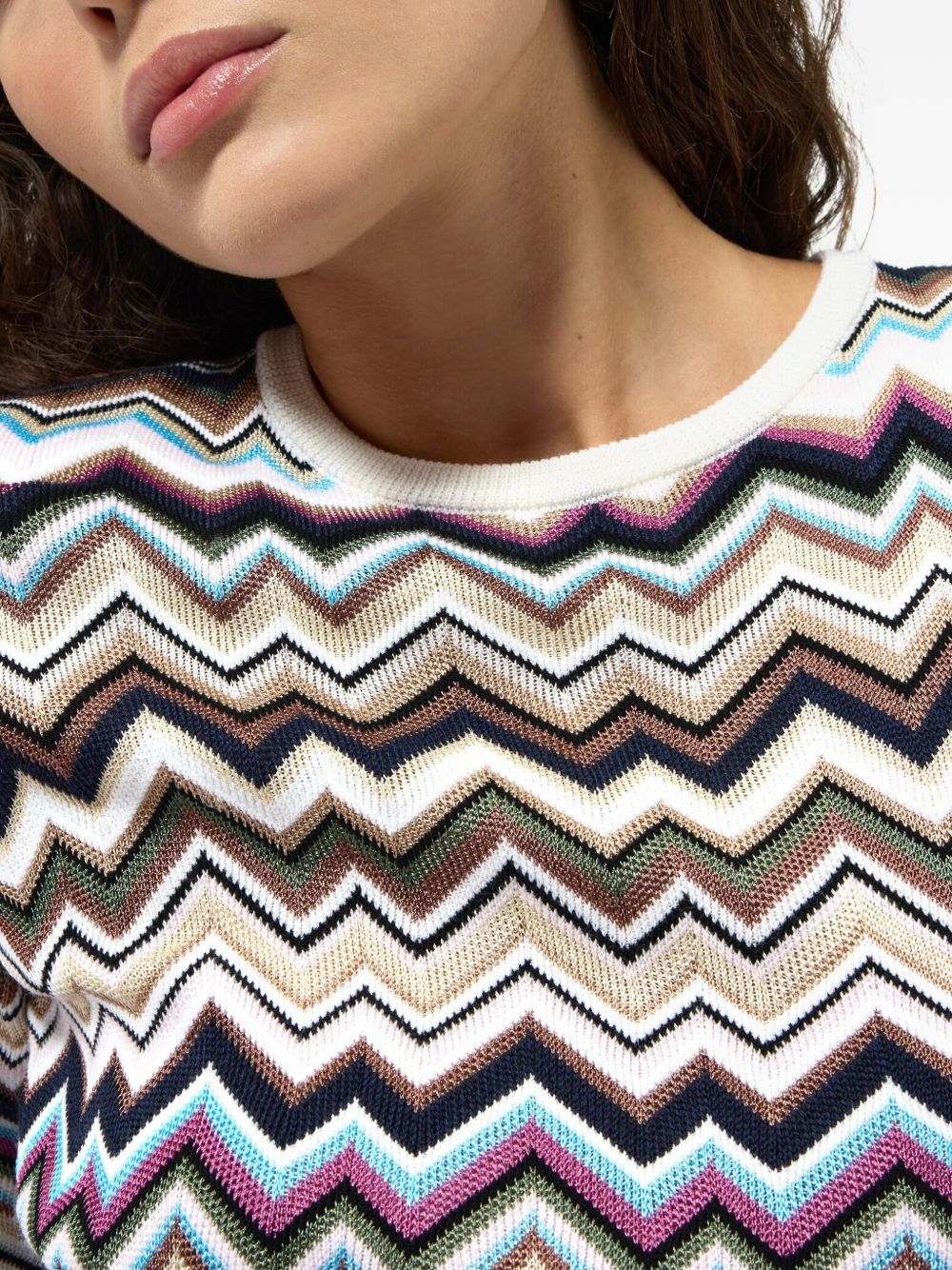 Missoni Women Zig Zag Motif Long Dress MISSONI