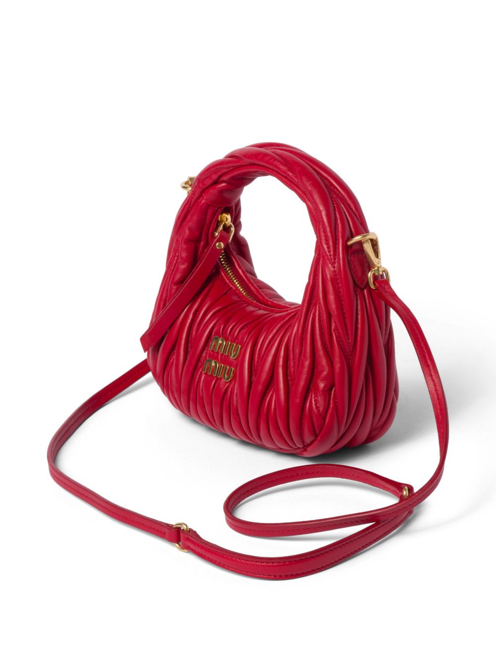Miu Miu Women Wander Leather Mini Bag MIU MIU