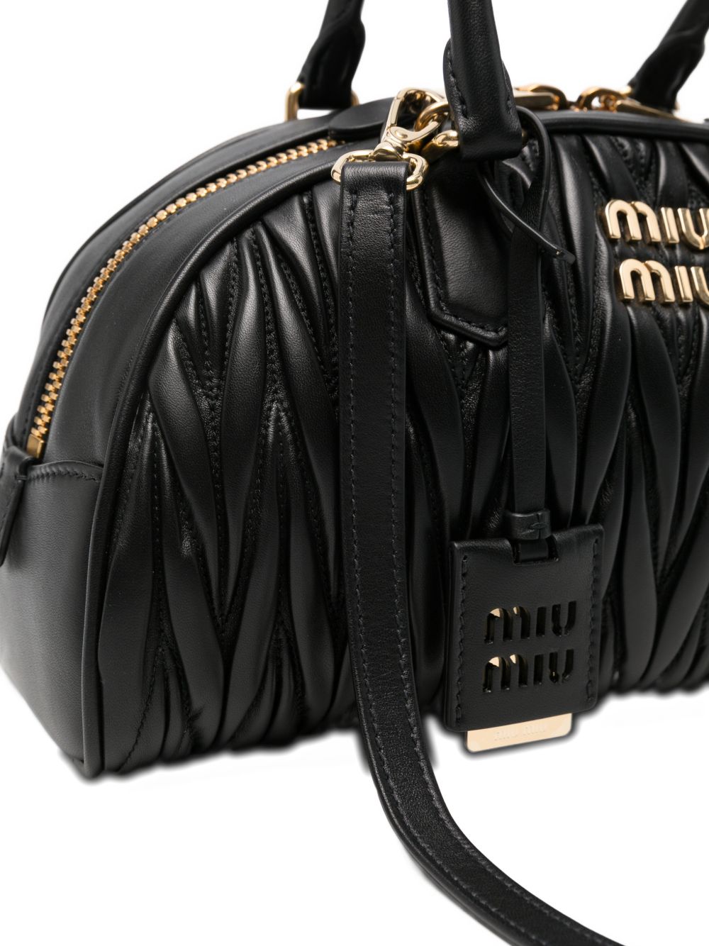 Miu Miu Women Arcadie Leather Handbag MIU MIU