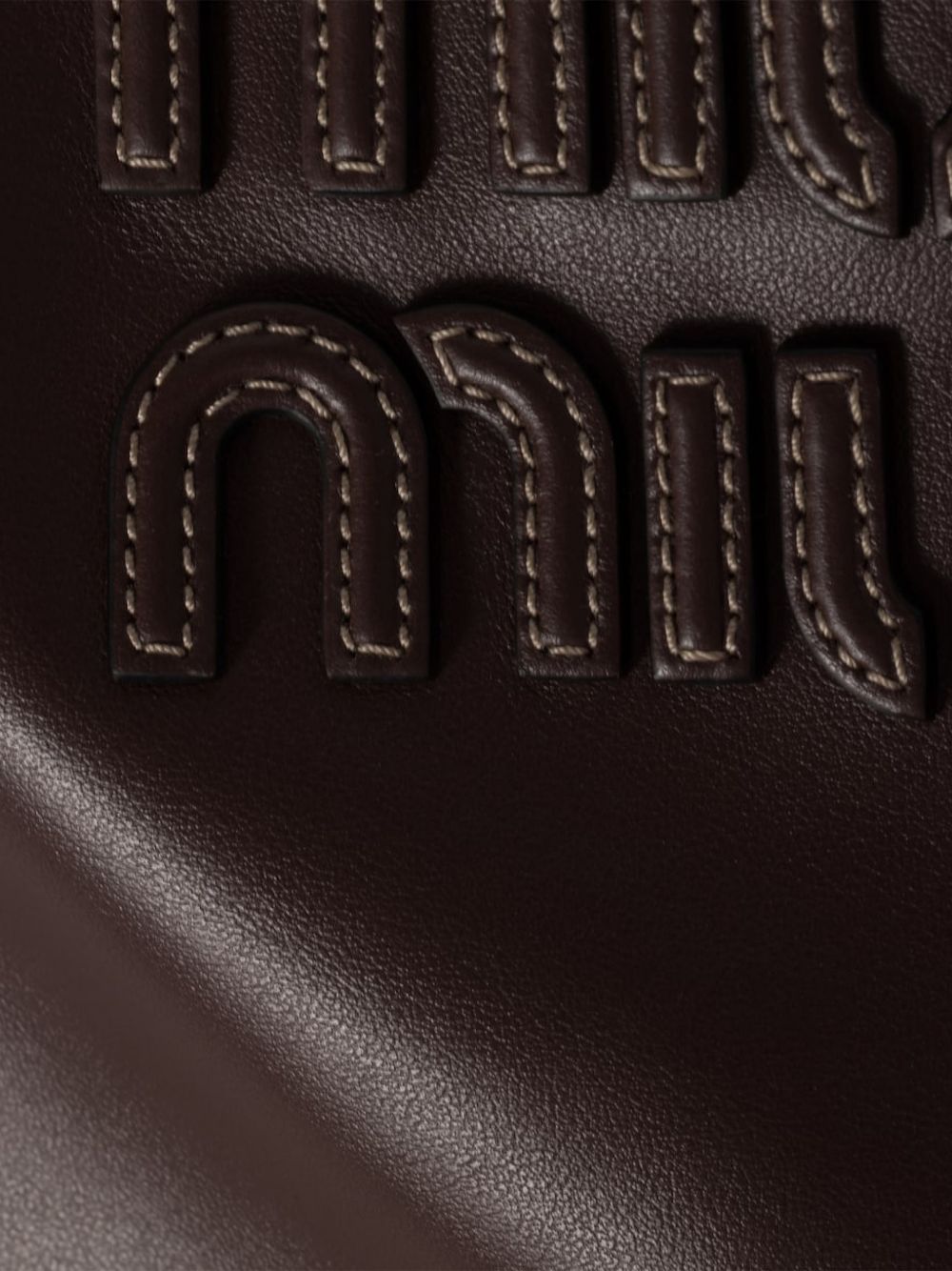 Miu Miu Women Ivy Leather Shoulder Bag MIU MIU
