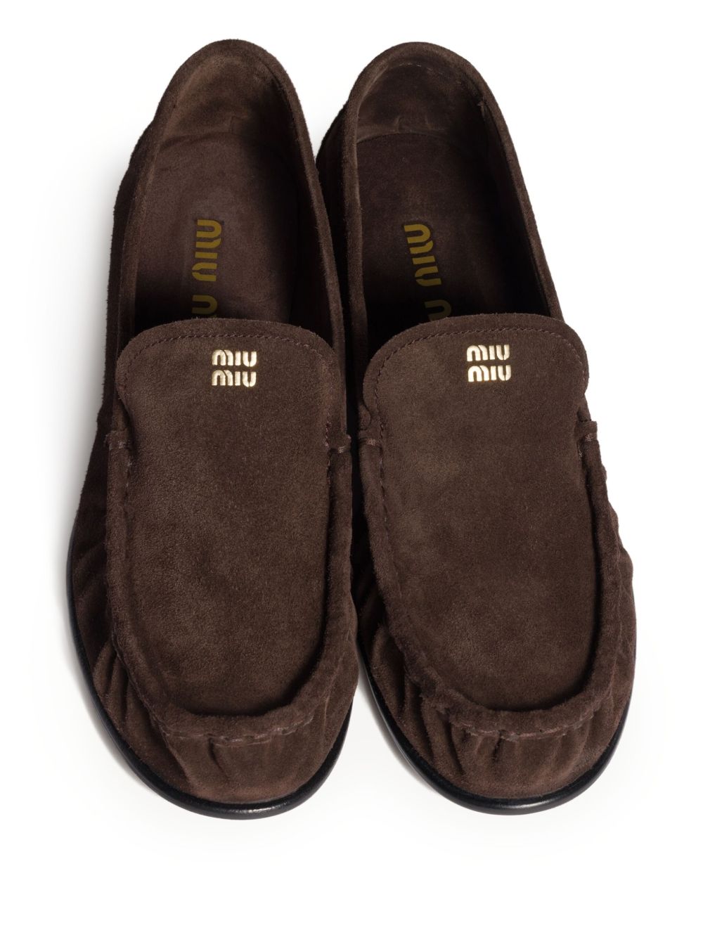 Miu Miu Women Suede Leather Loafers MIU MIU