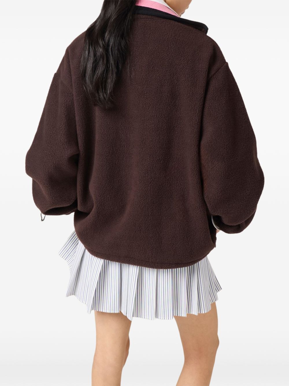 Miu Miu Women Fleece Blouson Jacket MIU MIU