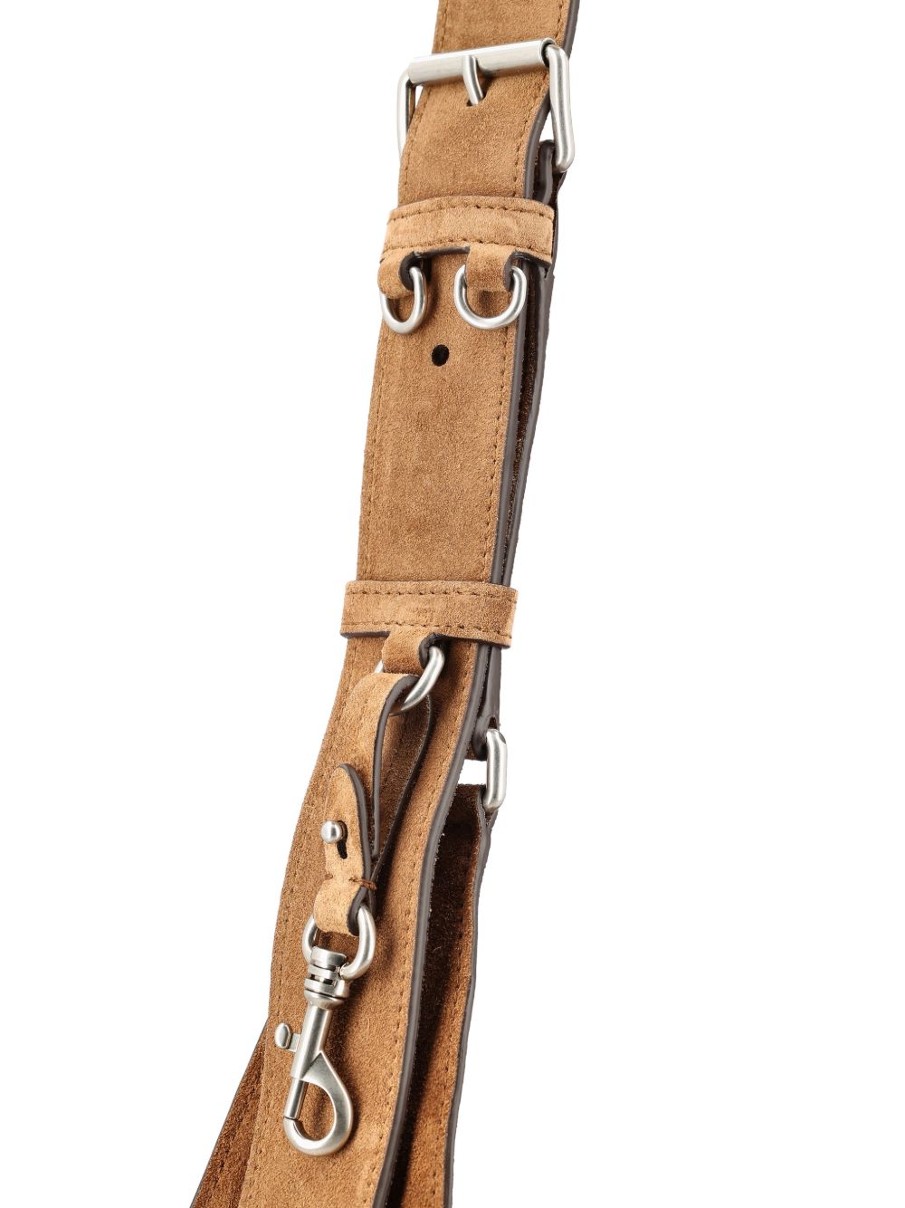 Miu Miu Women Utilitaire Suede Leather Crossbody Bag MIU MIU