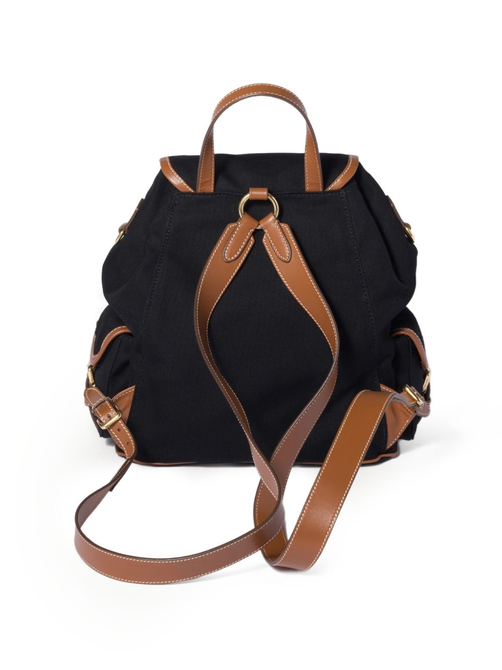 Miu Miu Women Canvas And Leather Large Backpack MIU MIU