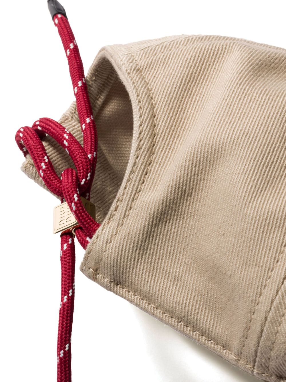 Miu Miu Women Logo Cotton Baseball Cap MIU MIU