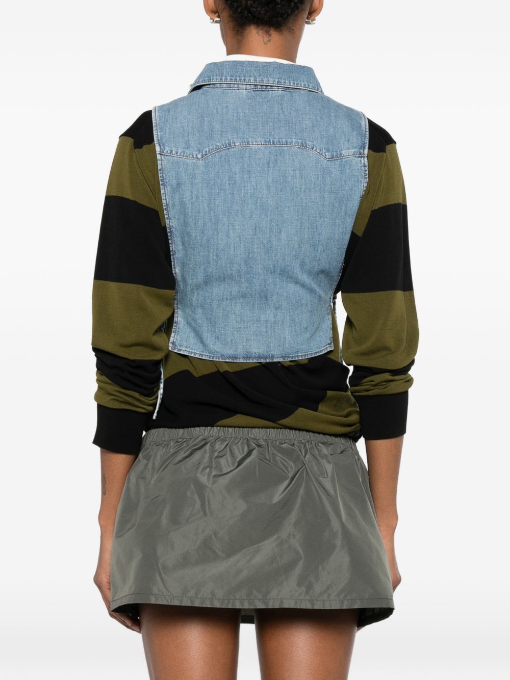 Miu Miu Women Logo Cotton Shirt MIU MIU
