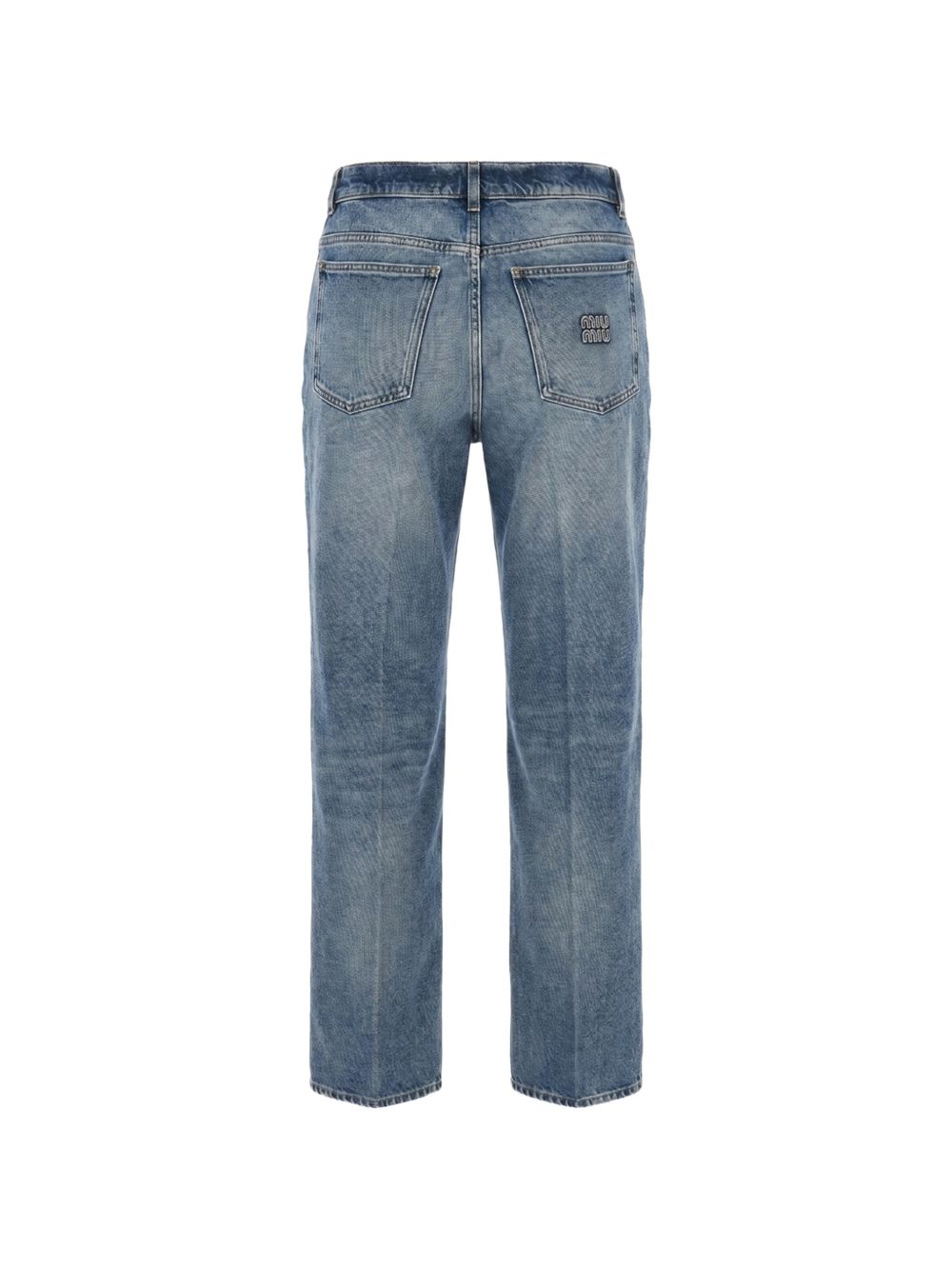 Miu Miu Women Denim Cotton Jeans MIU MIU