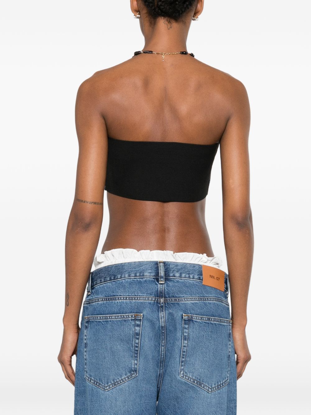 Miu Miu Women Denim Top MIU MIU