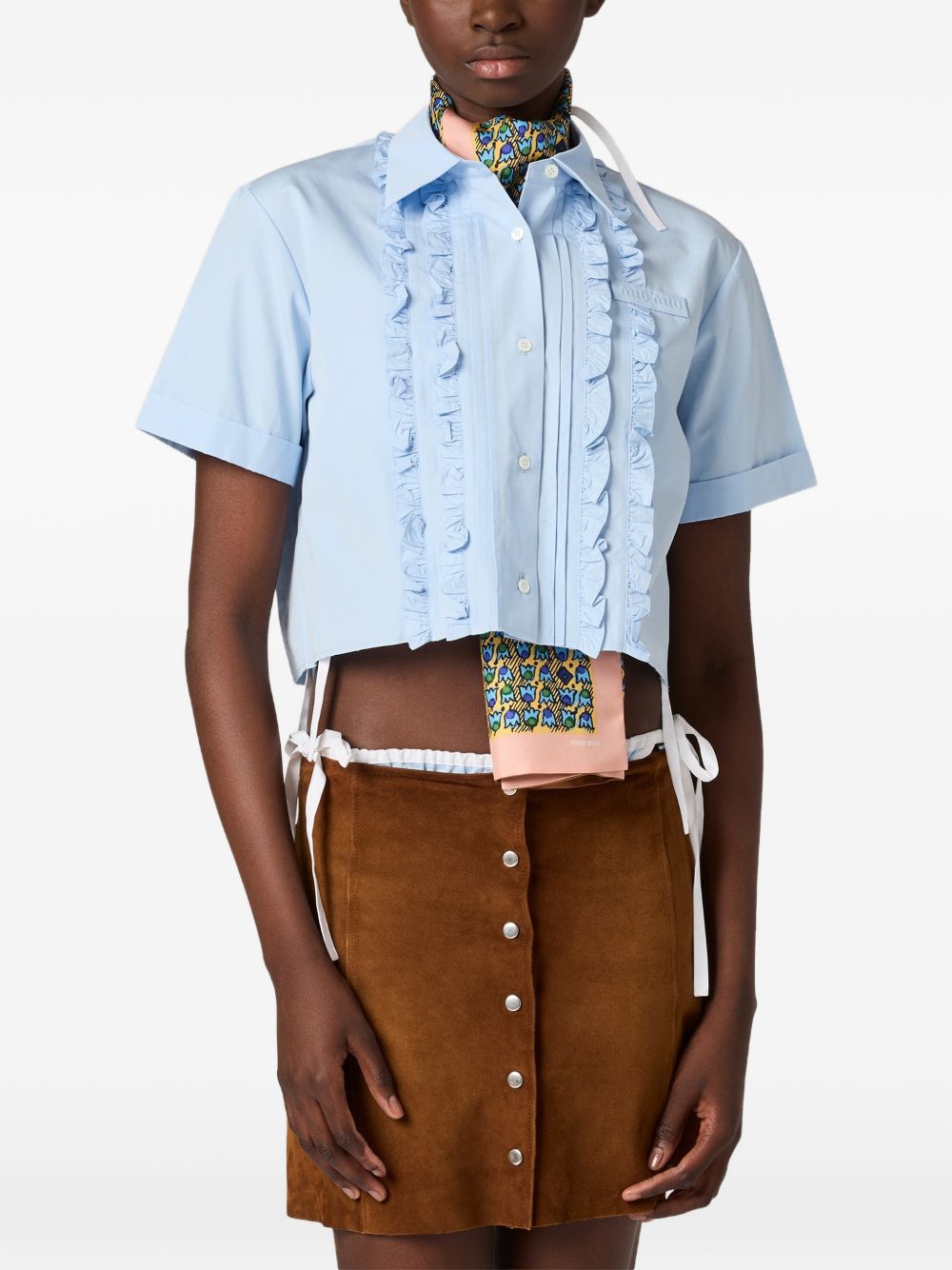 Miu Miu Women Cotton Shirt MIU MIU