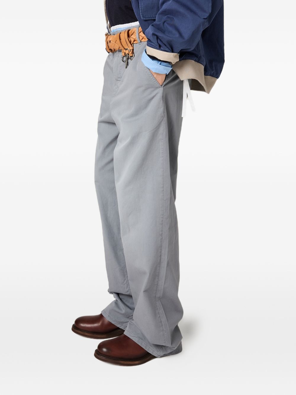 Miu Miu Women Cotton Trousers MIU MIU