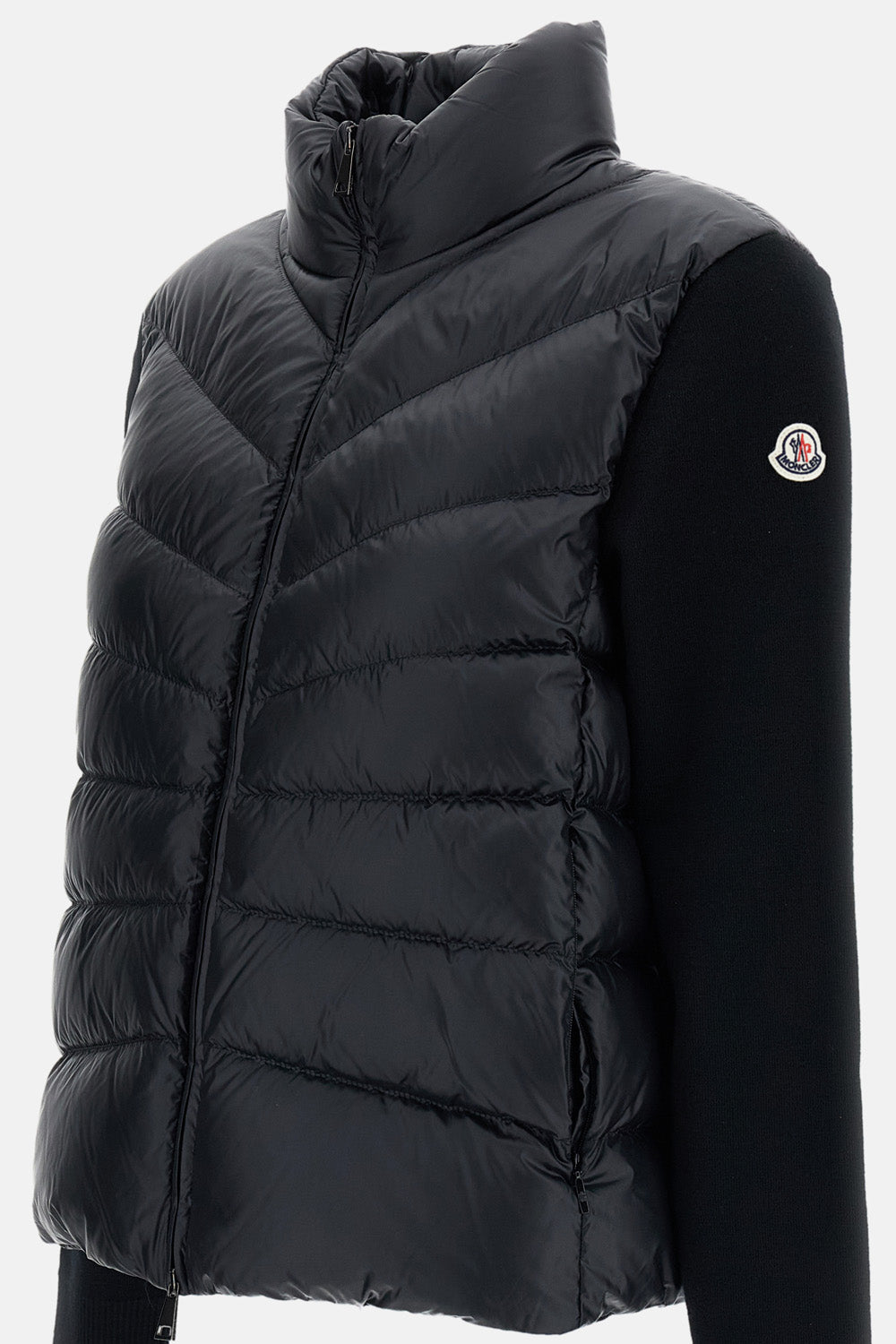 Moncler Women Padded Wool Zip-Up Cardigan MONCLER