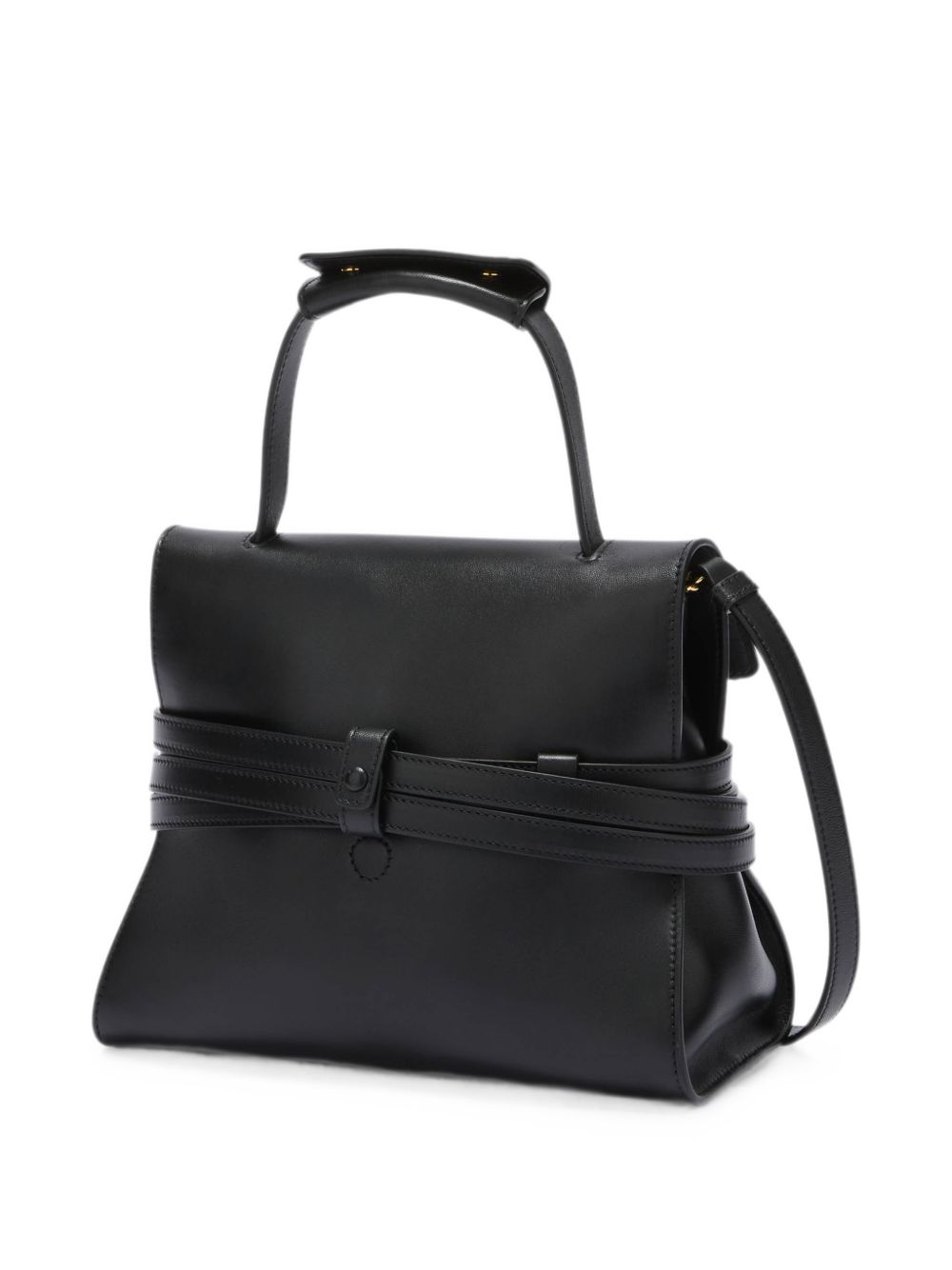Moschino Women Tie Me Leather Handbag MOSCHINO