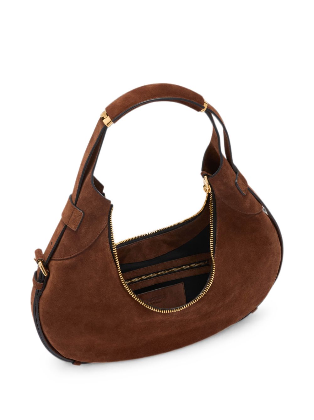 Moschino Women Handle Me Leather Shoulder Bag
