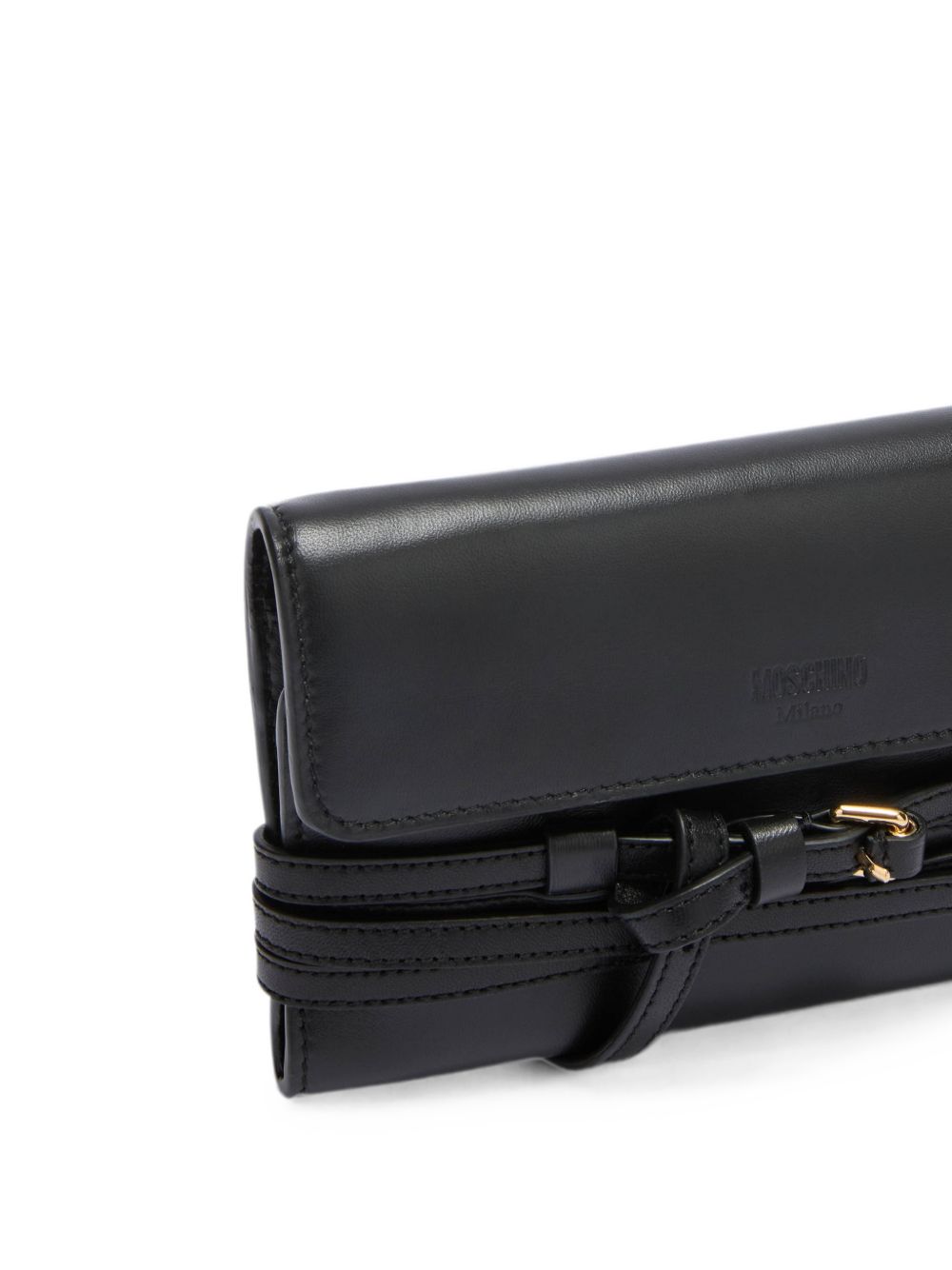 Moschino Women Tie Me Leather Wallet MOSCHINO
