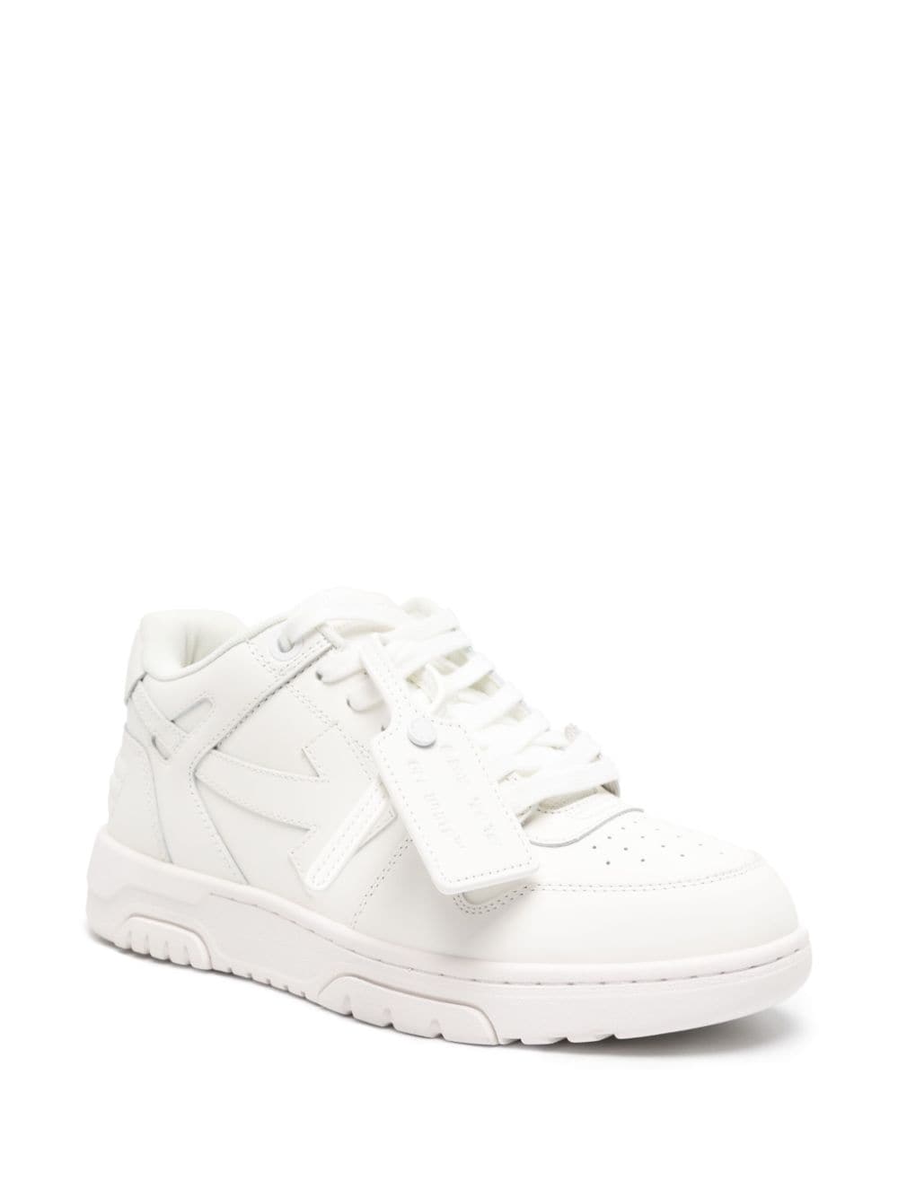 Off-White Men Out Of Office Leather Sneakers OFF-WHITE