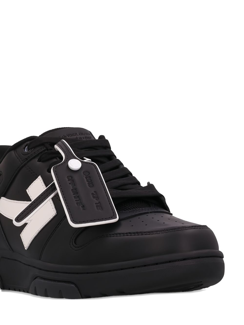 Off-White Men Out Of Office Leather Sneakers OFF-WHITE