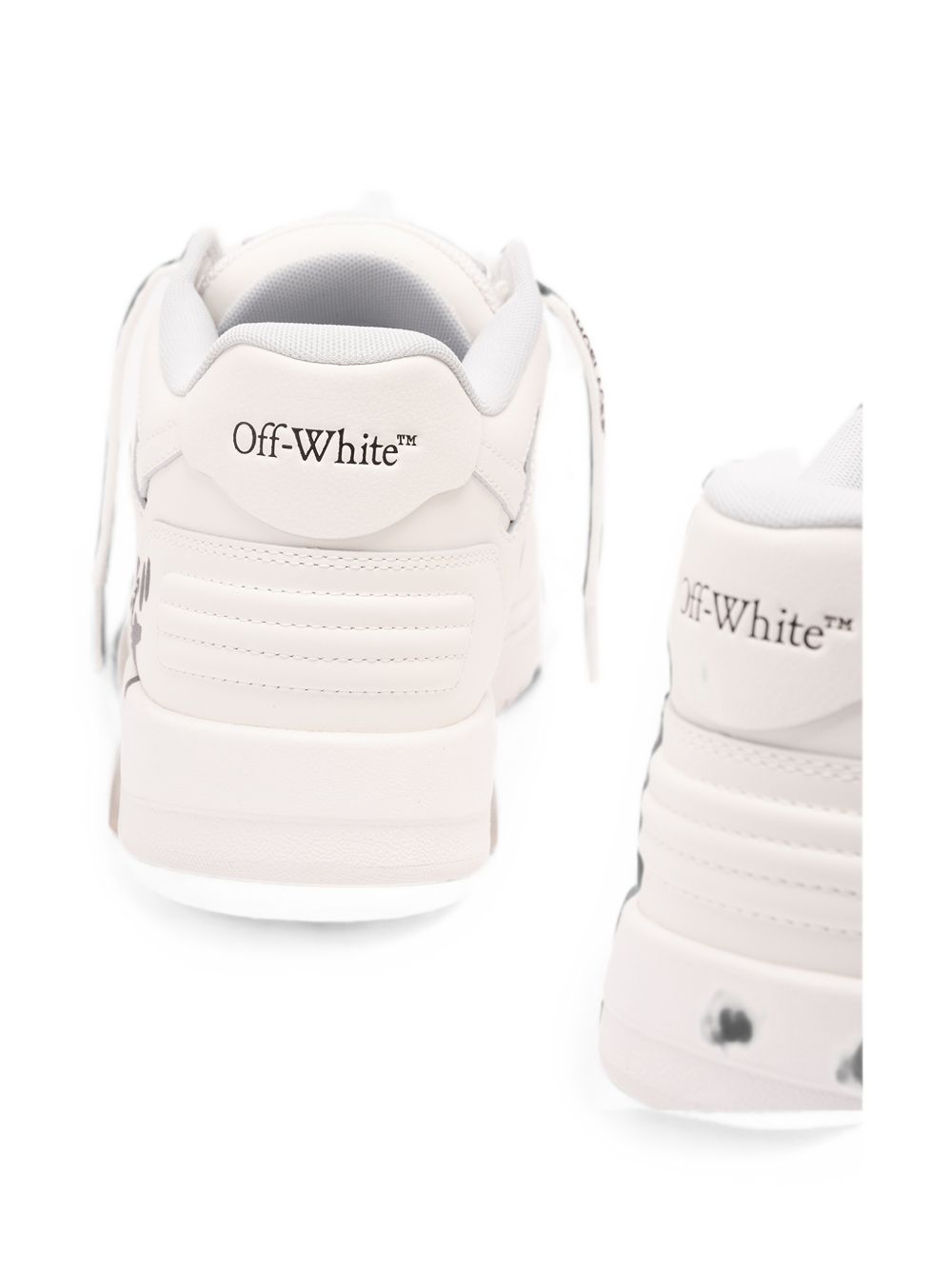 Off-White Men Out Of Office Leather Sneakers