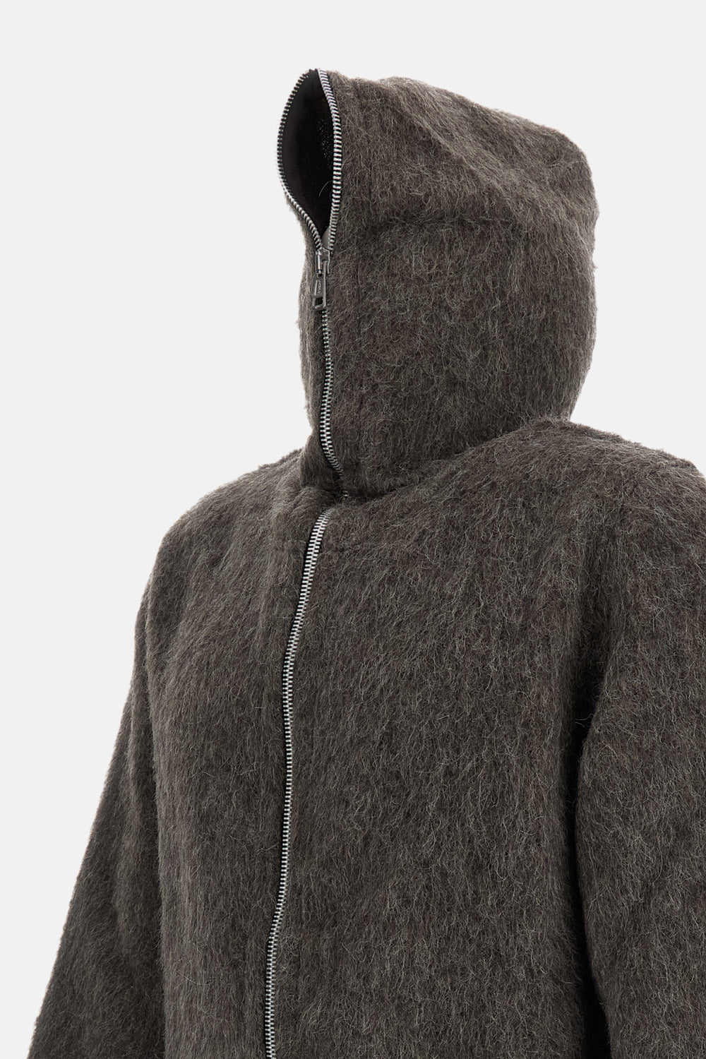 Our Legacy Men Full Zip Wool Hood OUR LEGACY