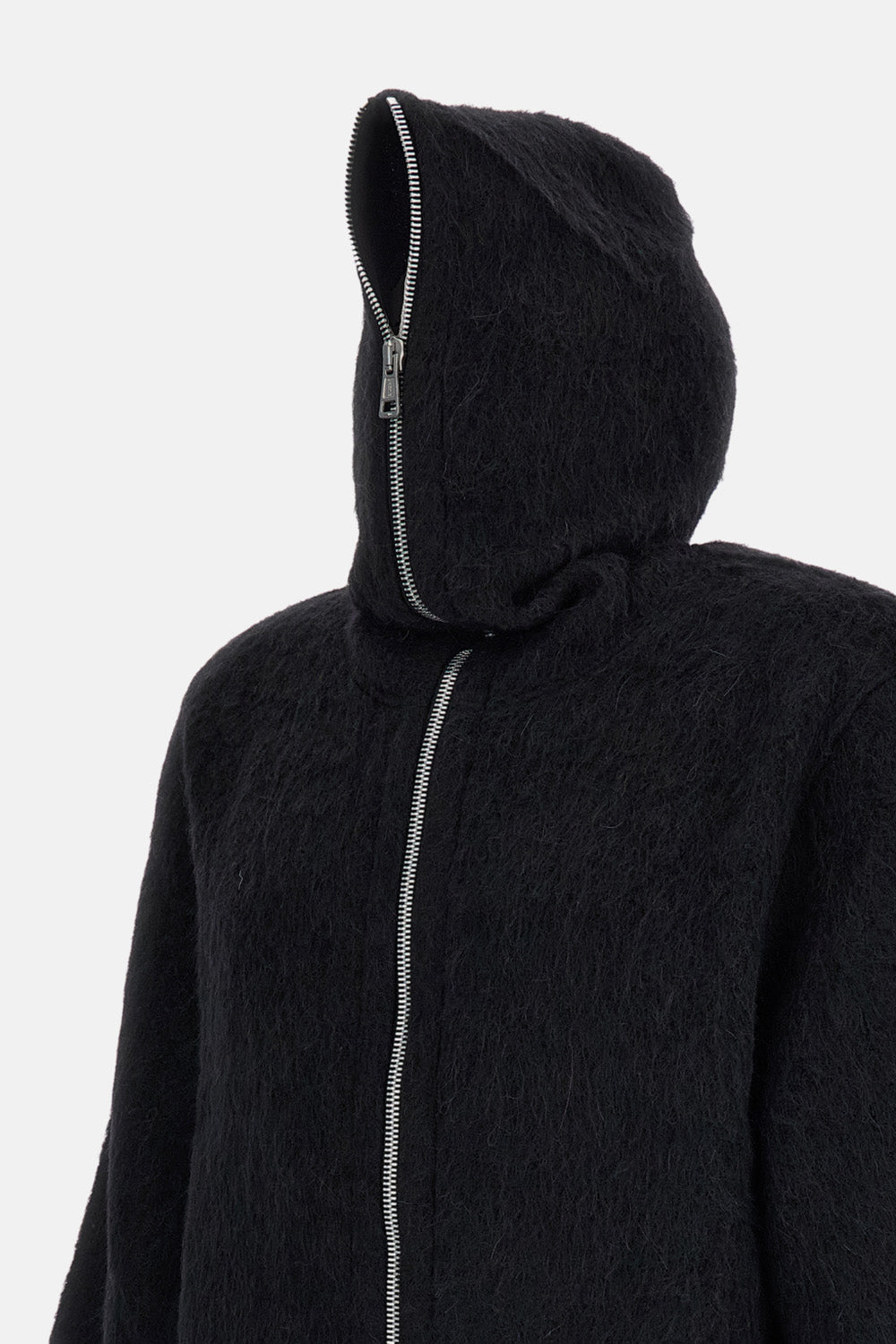 Our Legacy Men Full Zip Wool Hood OUR LEGACY