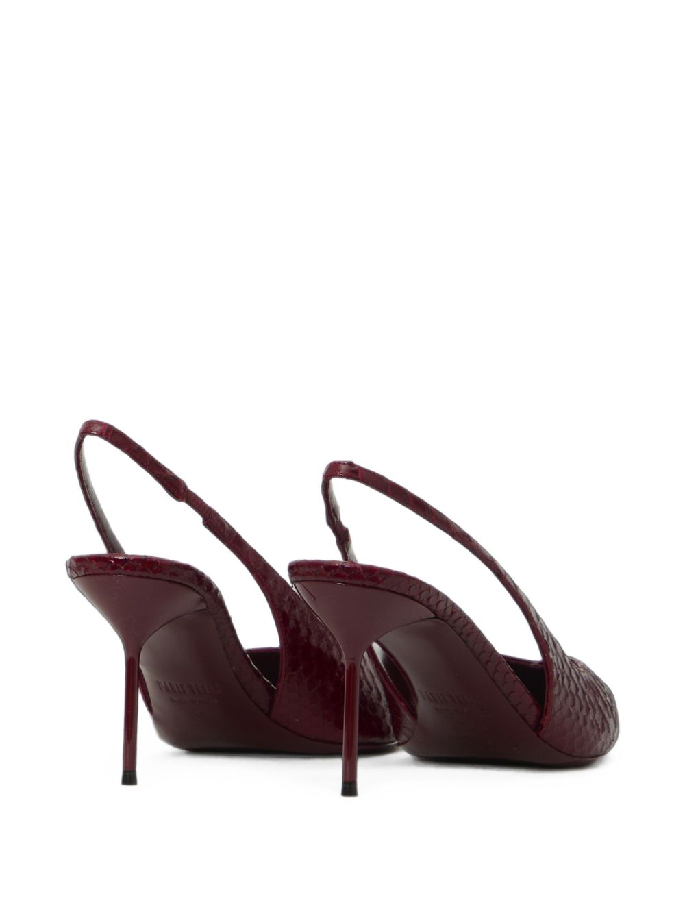 Paris Texas Women Lidia Leather Slingback Pumps PARIS TEXAS