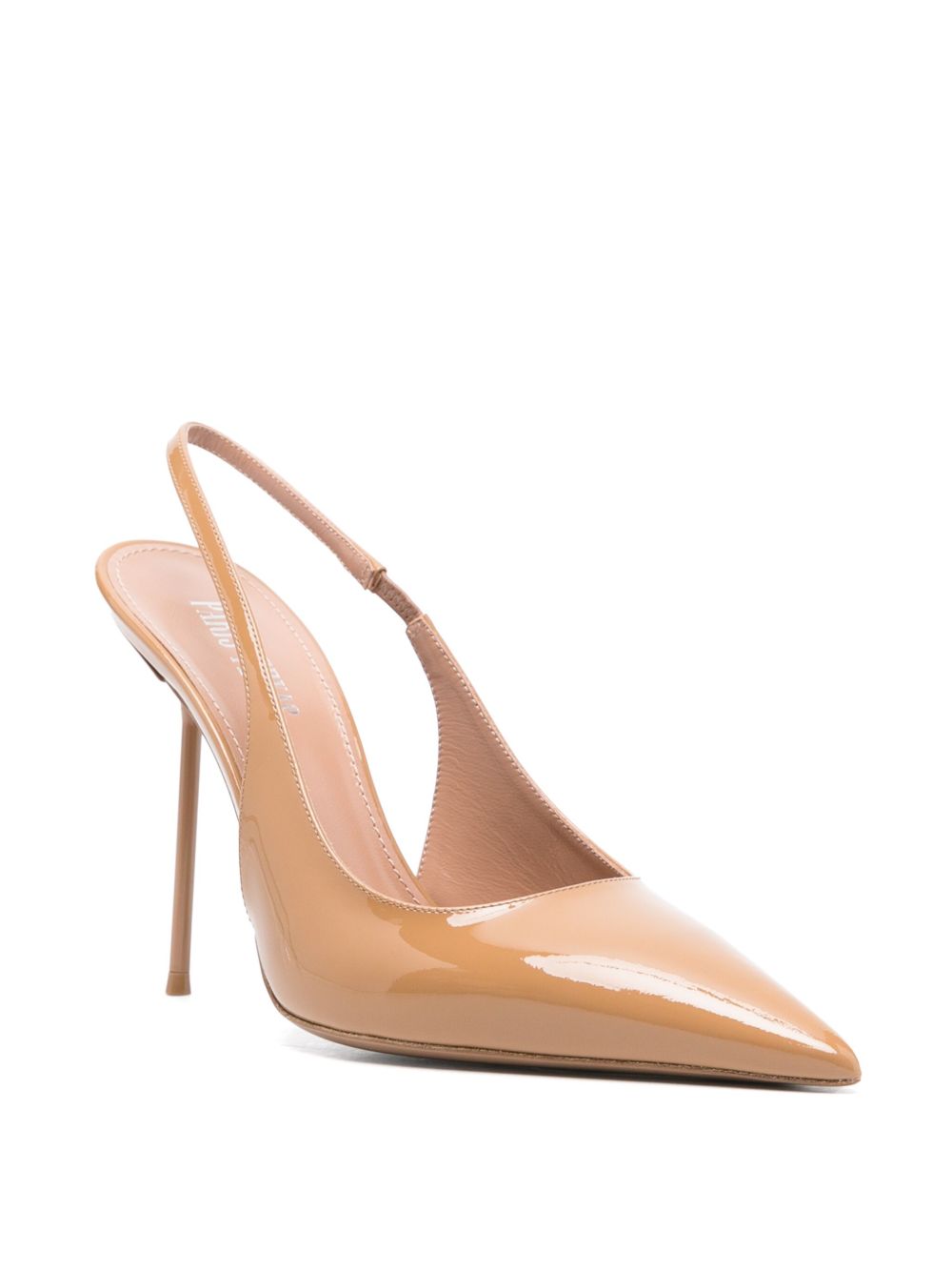 Paris Texas Women Lidia Patent Leather Slingback Pumps PARIS TEXAS