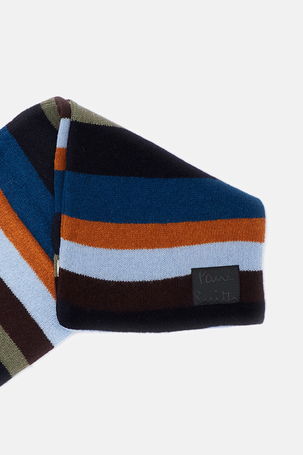 Paul Smith Men Wool Striped Scarf PAUL SMITH