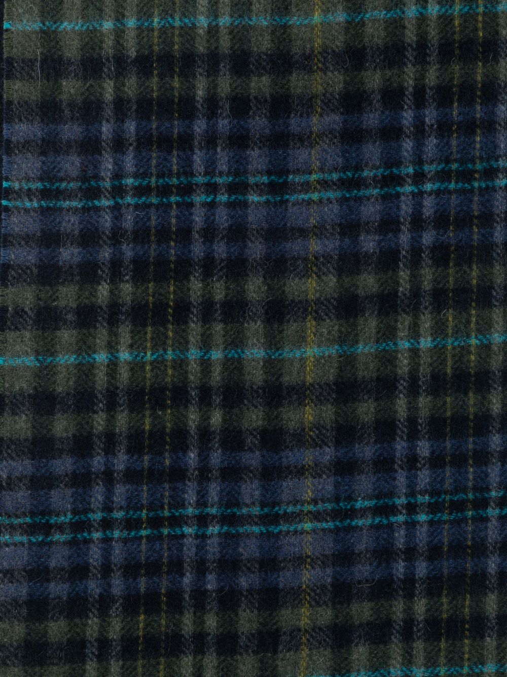 Paul Smith Men Checked Wool Scarf PAUL SMITH