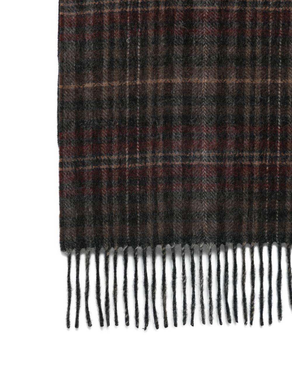 Paul Smith Men Checked Wool Scarf PAUL SMITH