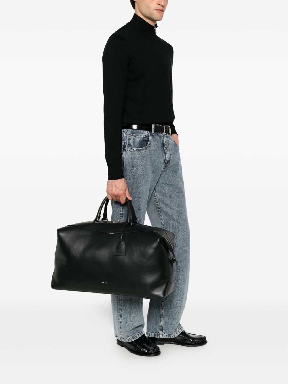 Paul Smith Men Leather Duffle Bag PAUL SMITH