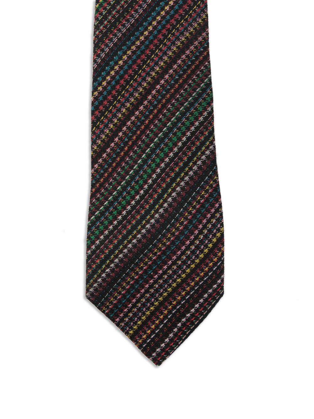 Paul Smith Men Signature Stripe Silk And Wool Tie PAUL SMITH