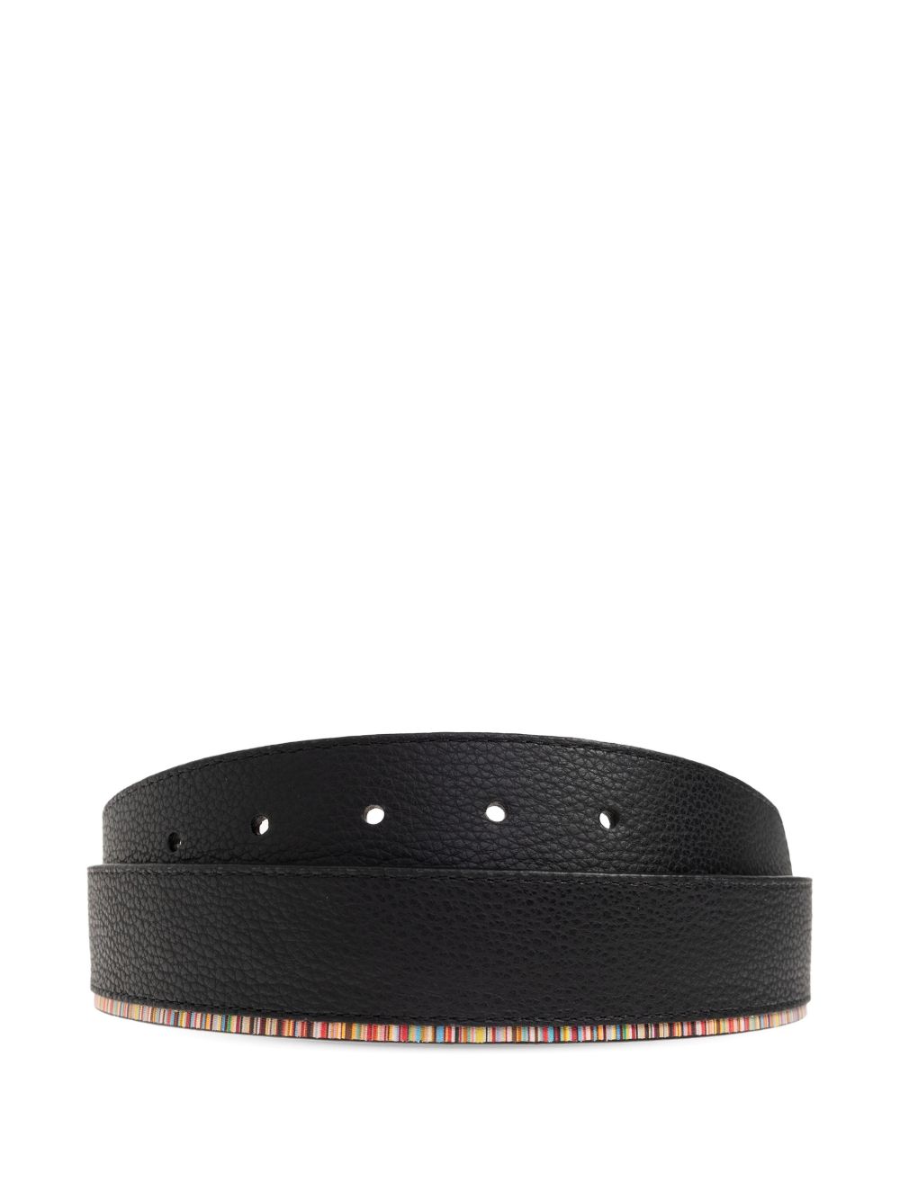 Paul Smith Men Signature Stripe Leather Belt PAUL SMITH