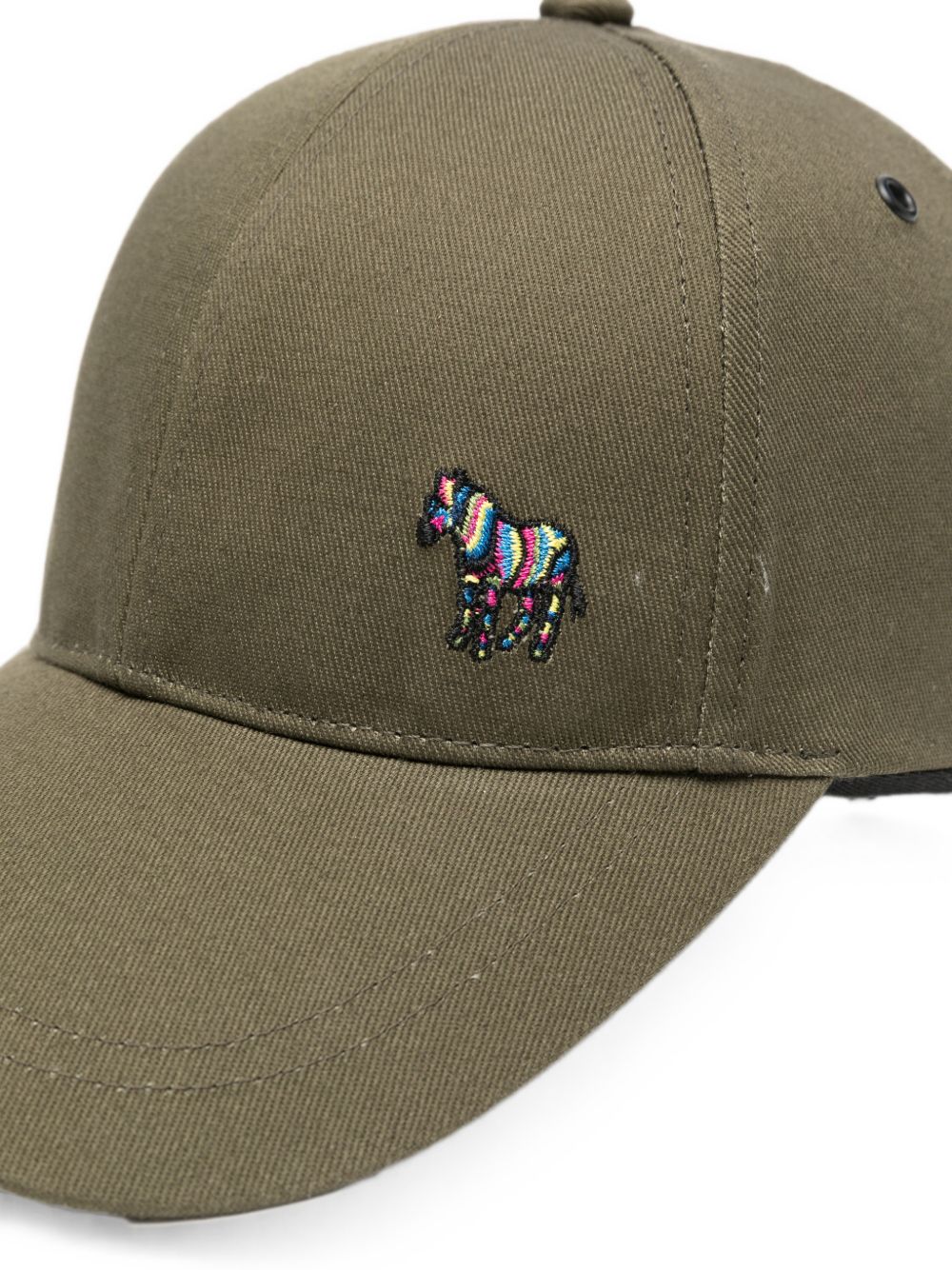 Paul Smith Men Zebra Logo Baseball Cap